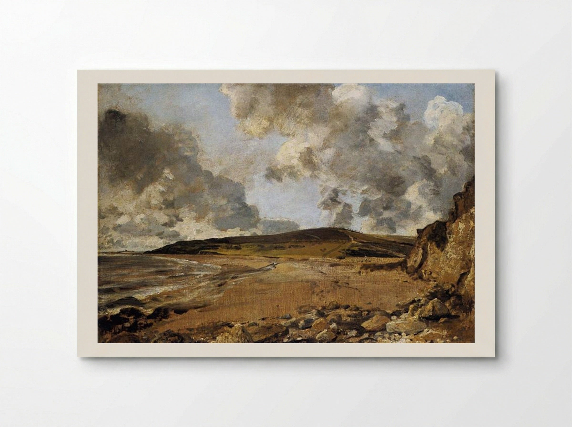 Weymouth Bay with Jordan Hill - John Constable - Poster