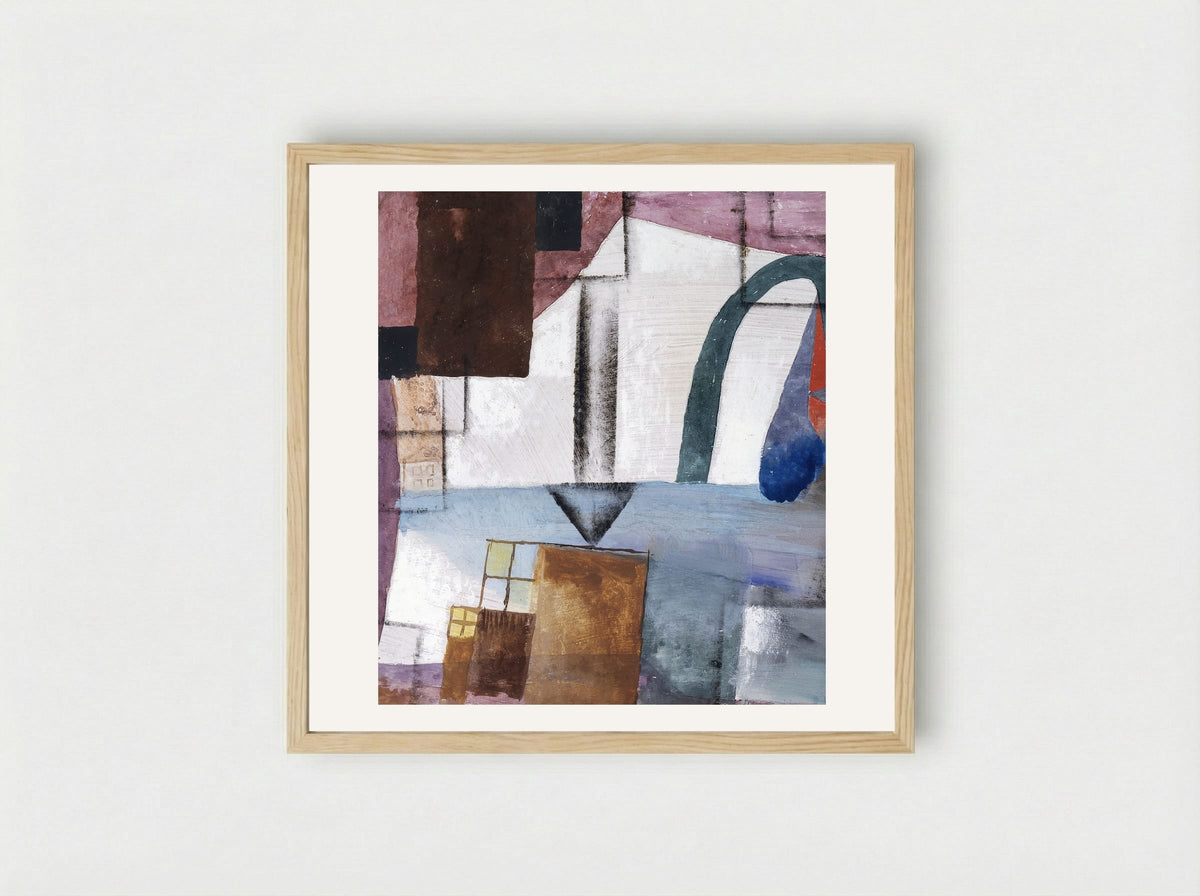 White Easter II - Paul Klee - Framed Print Wood