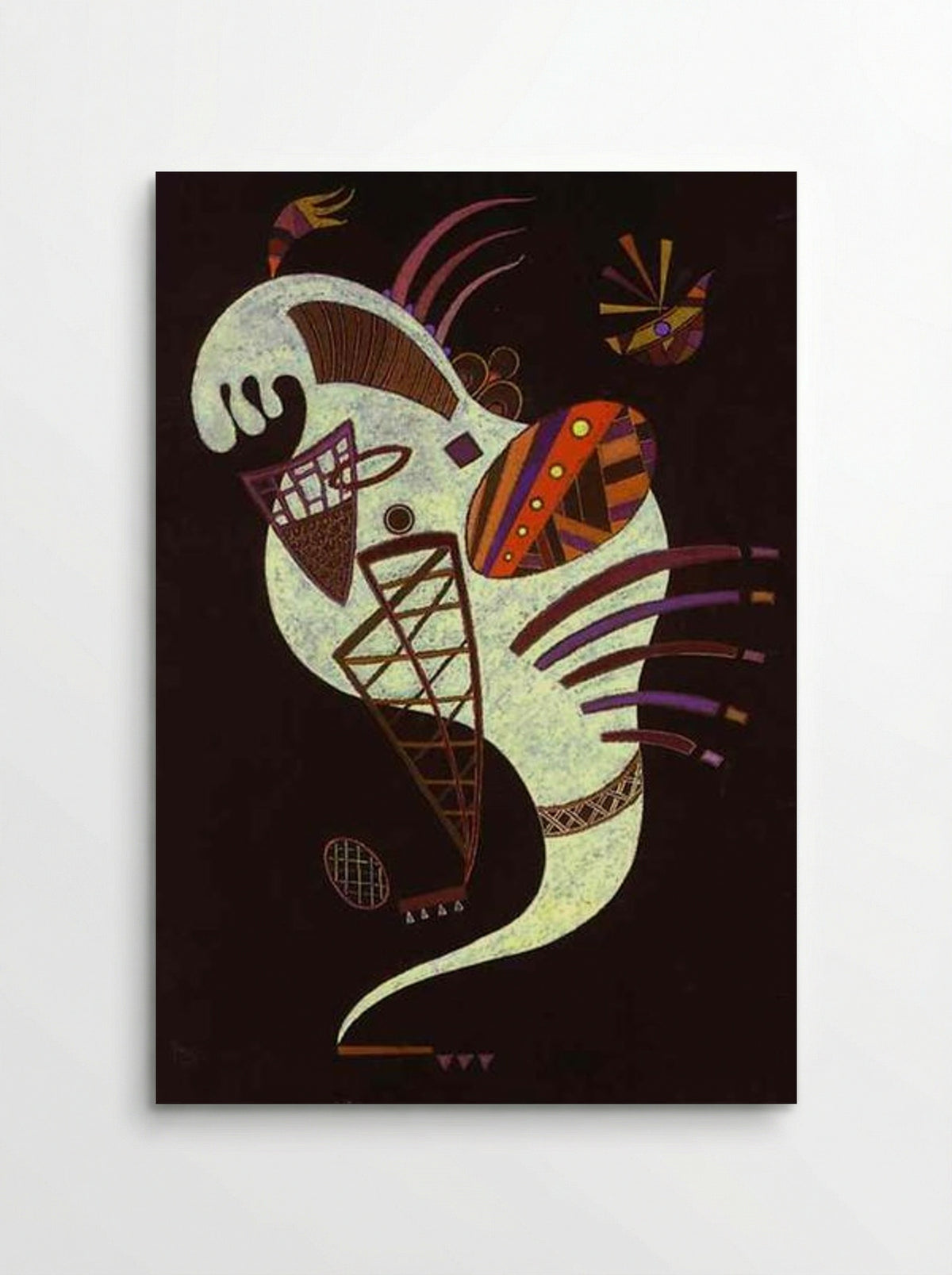 White Figure - Wassily Kandinsky - Poster