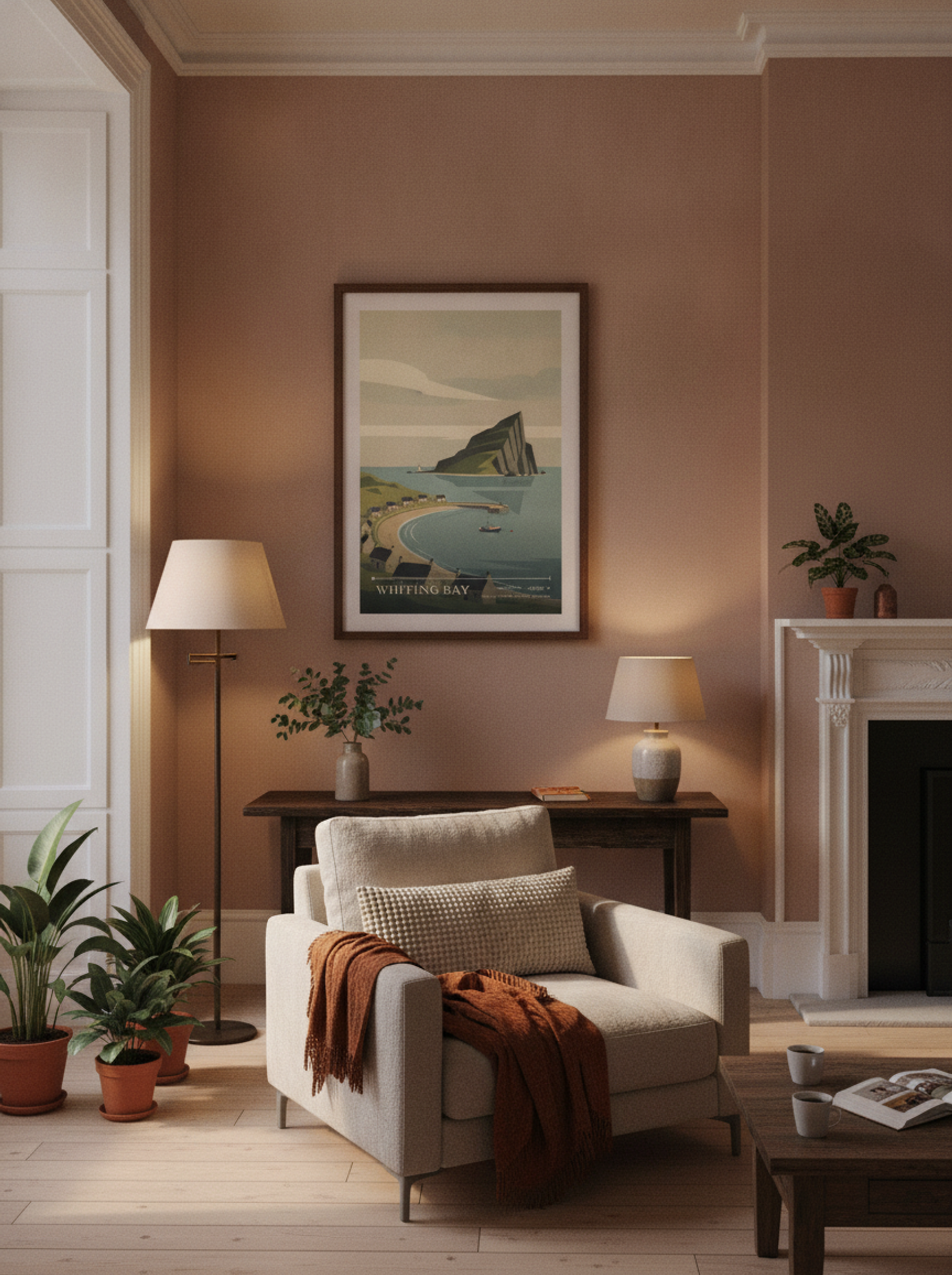 Whiting Bay North Ayrshire United Kingdom Travel Poster - Lifestyle