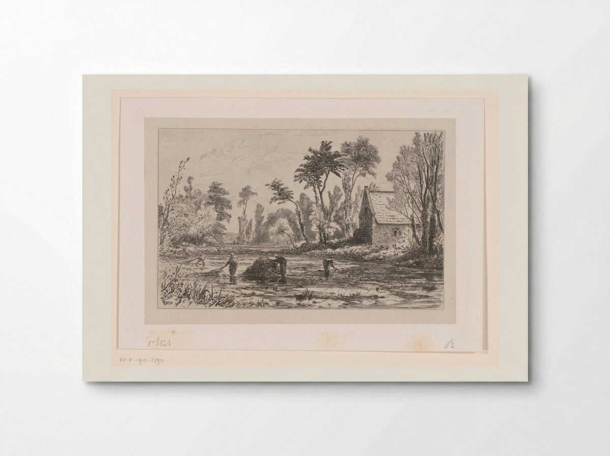 Wieroogst bij Veules - Carel Nicolaas Storm van 's-Gravesande - Poster