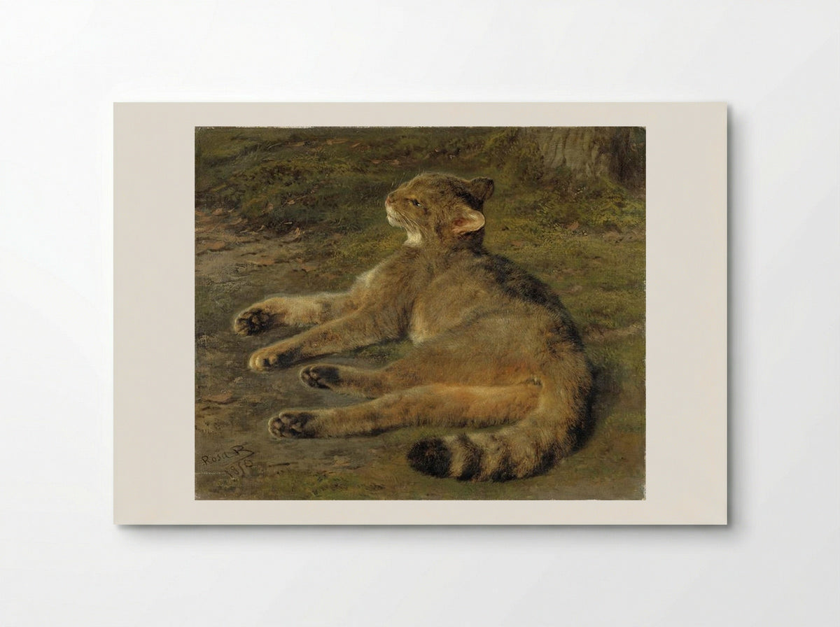 Wild Cat - Rosa Bonheur - Poster