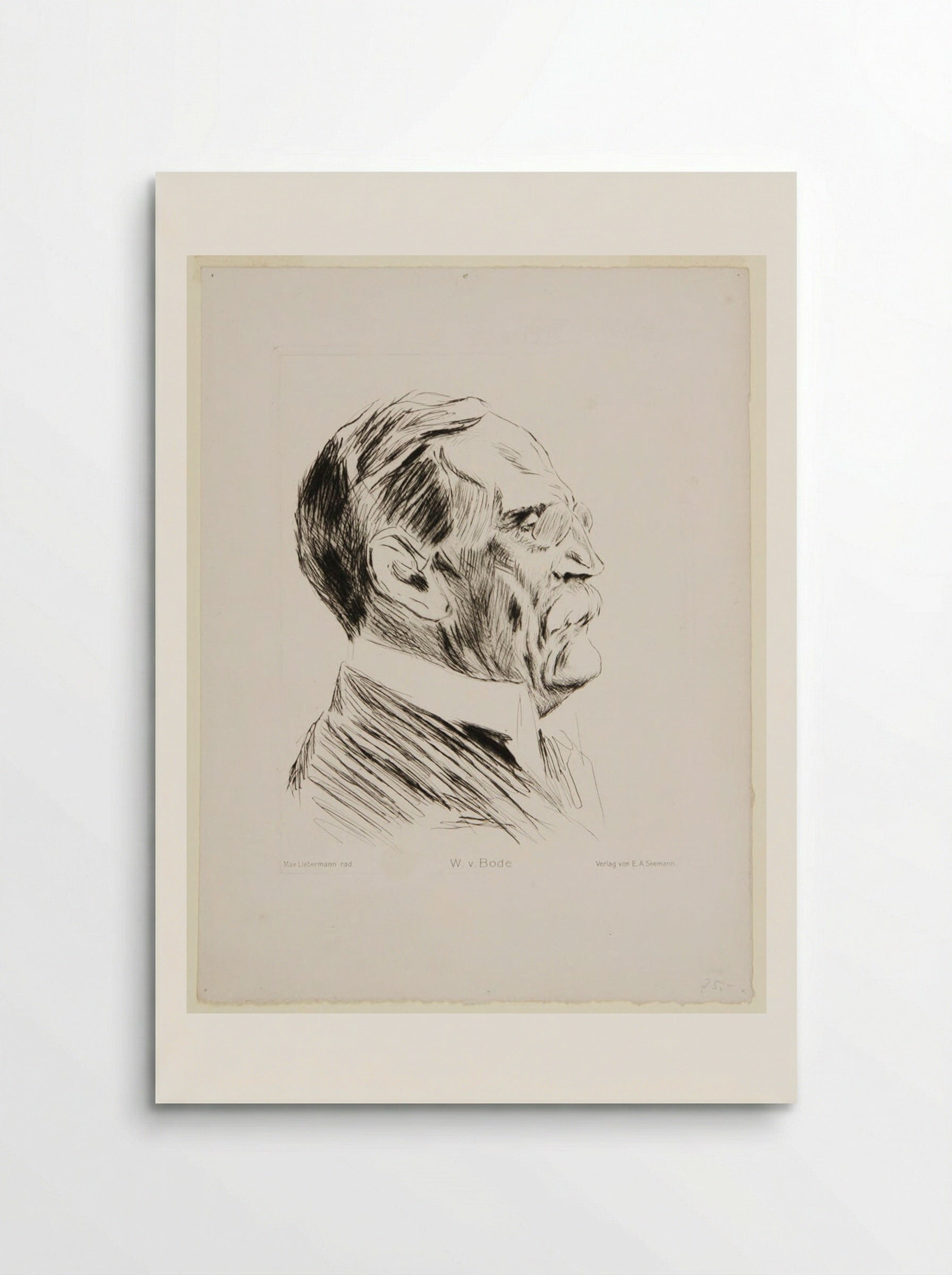 Wilhelm von Bode - Max Liebermann - Poster
