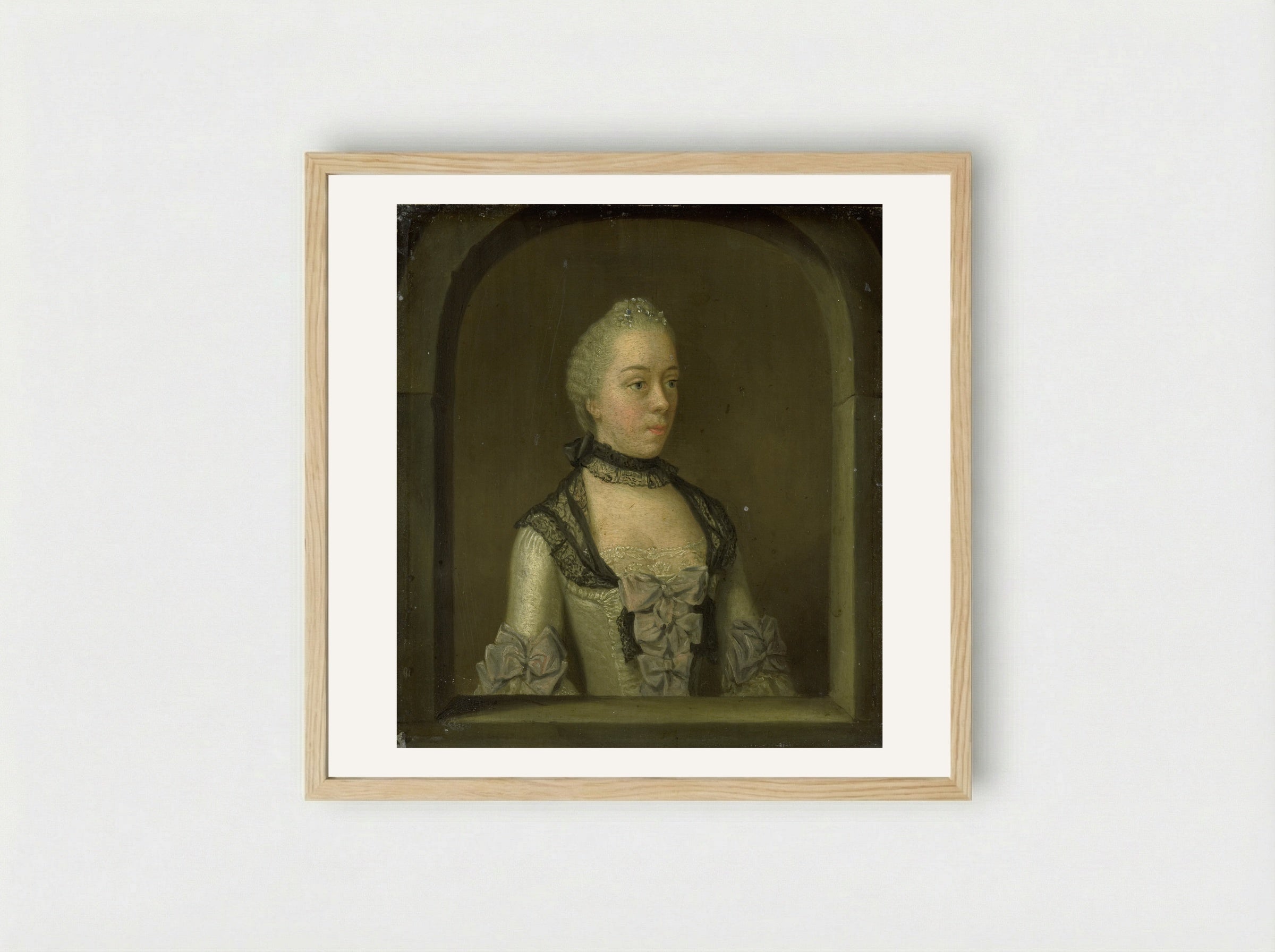 Wilhelmina Hillegonda Schuyt - Tibout Regters - Framed Print Wood