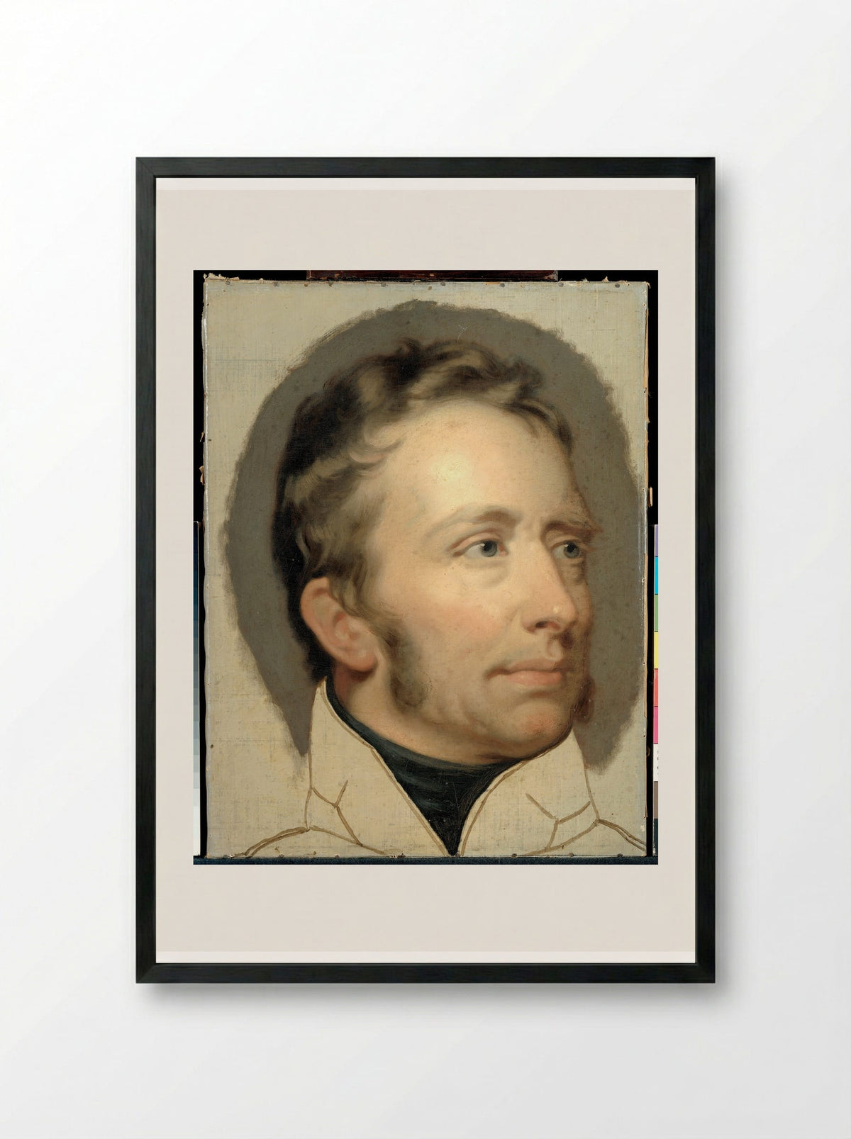 Willem I, King of the Netherlands - Charles Howard Hodges - Framed Print Black