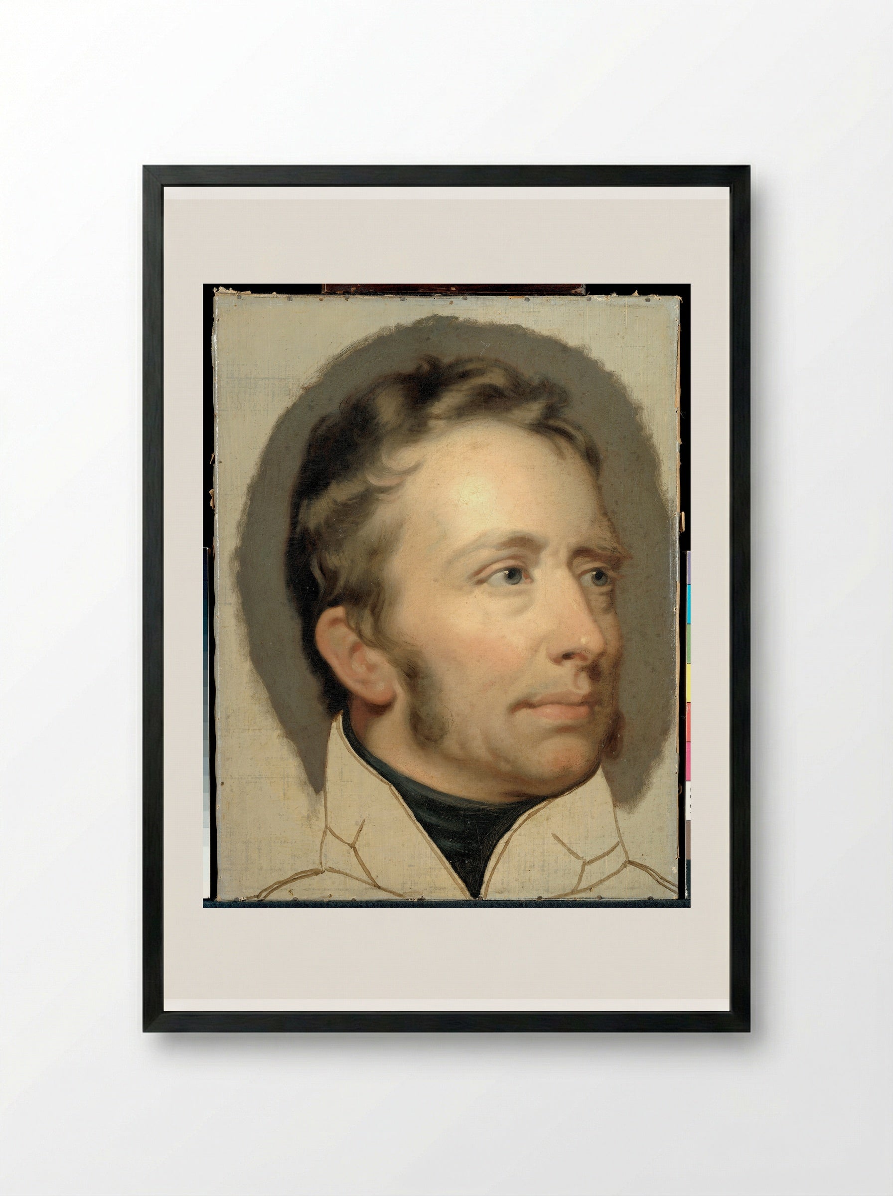 Willem I, King of the Netherlands - Charles Howard Hodges - Framed Print Black