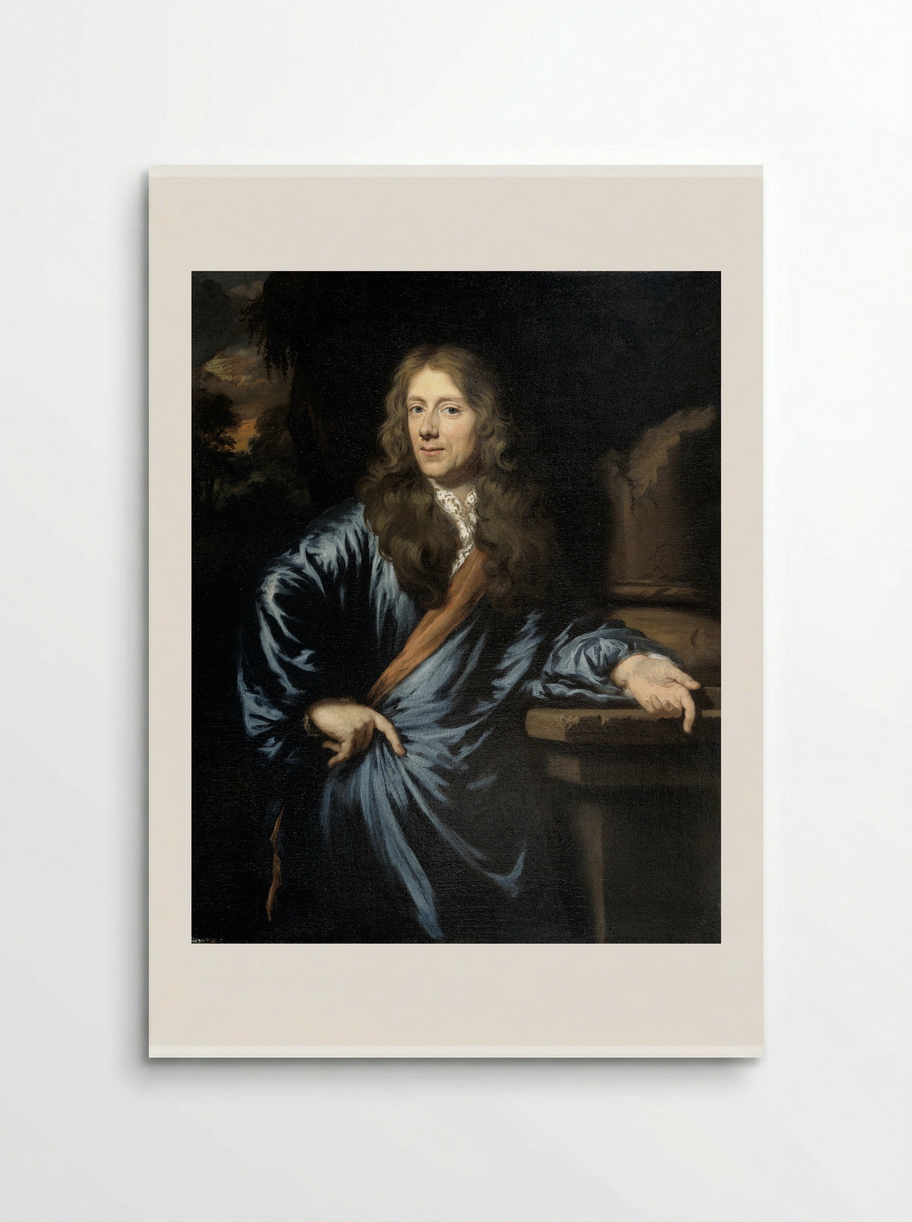 Willem Pottey (1666-94), Advocaat en rekenmeester-generaal te Vlissingen - Nicolaes Maes - Poster