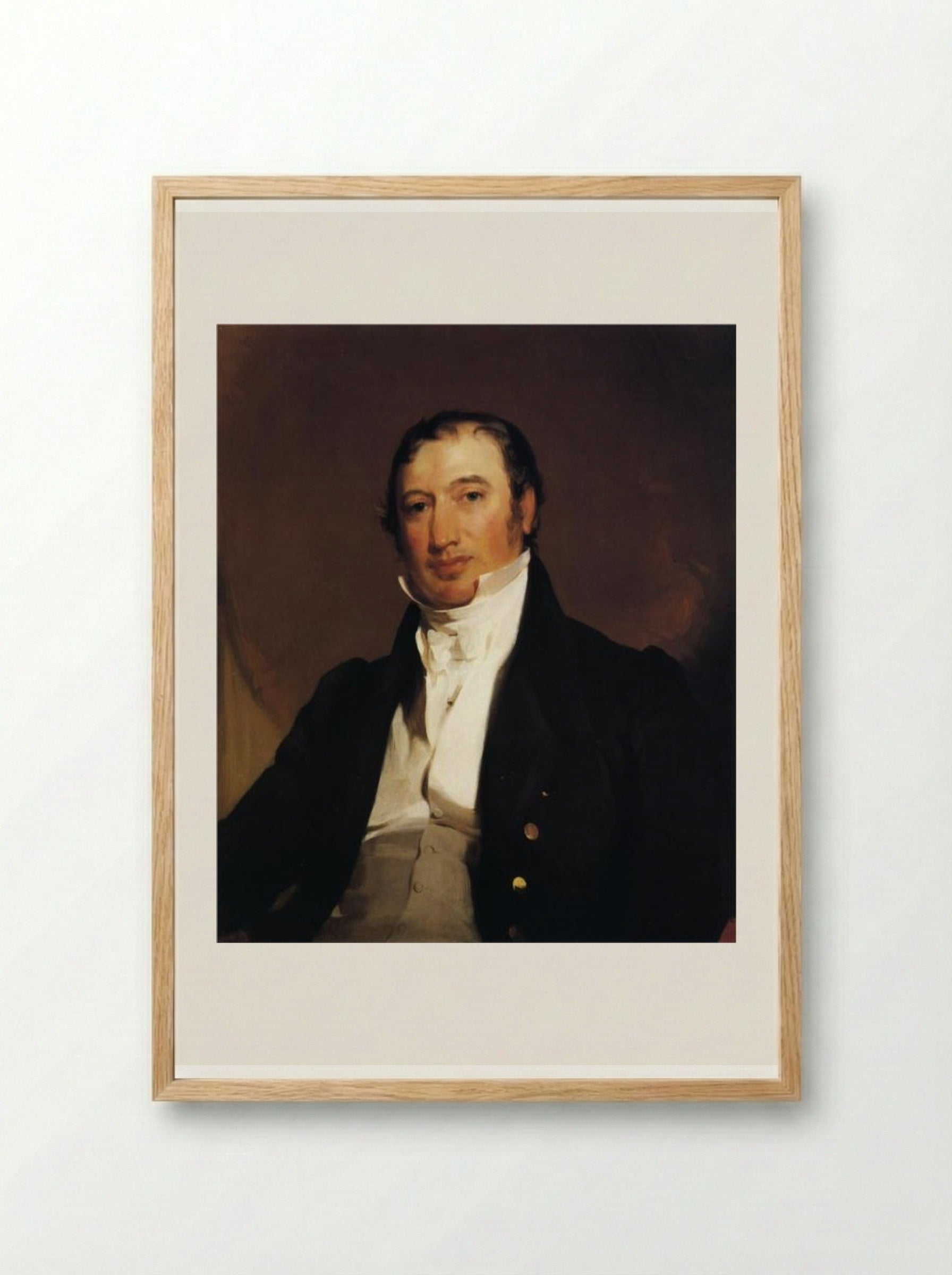 William Brown - Thomas Sully - Framed Print Wood