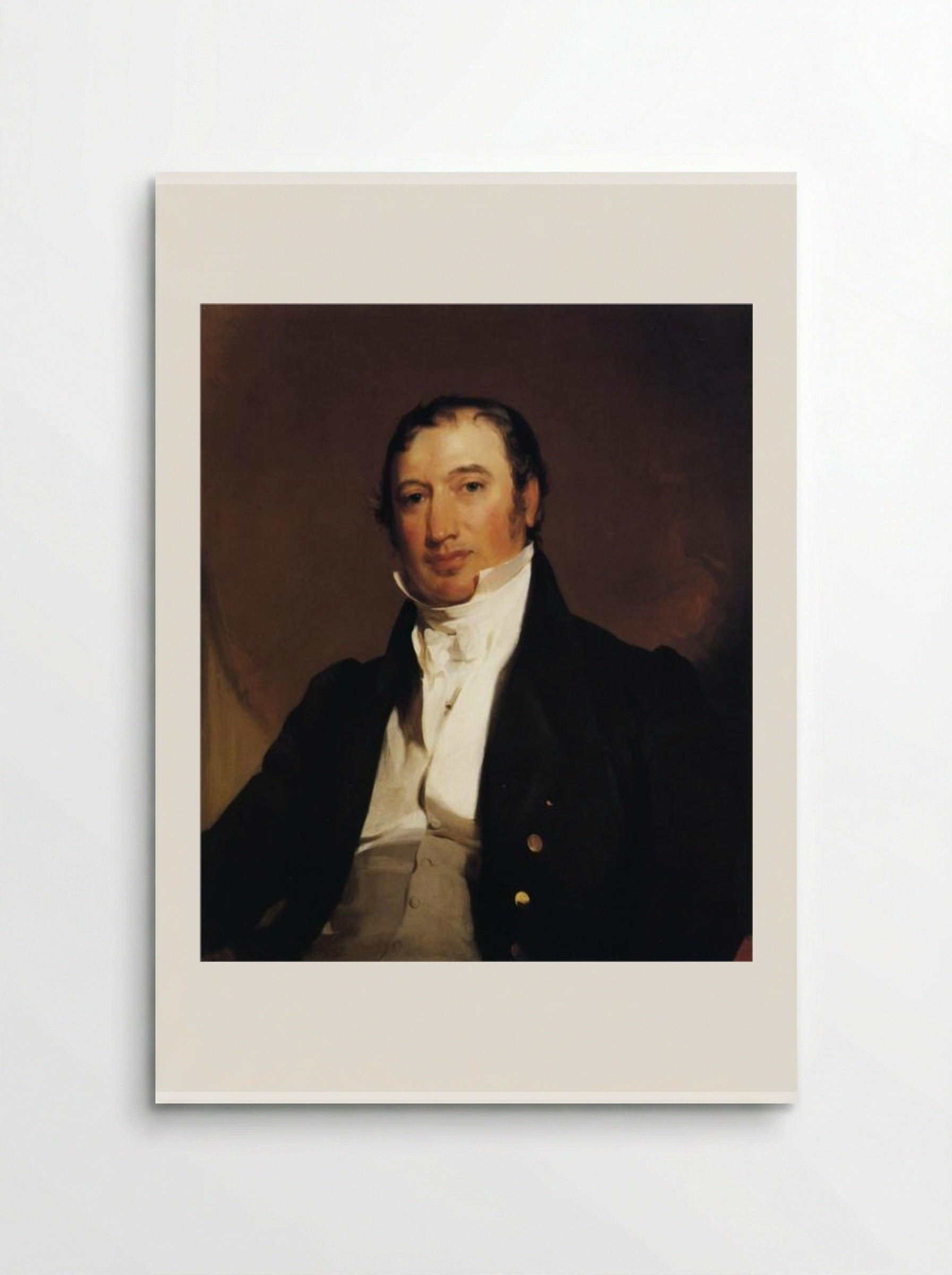 William Brown - Thomas Sully - Poster