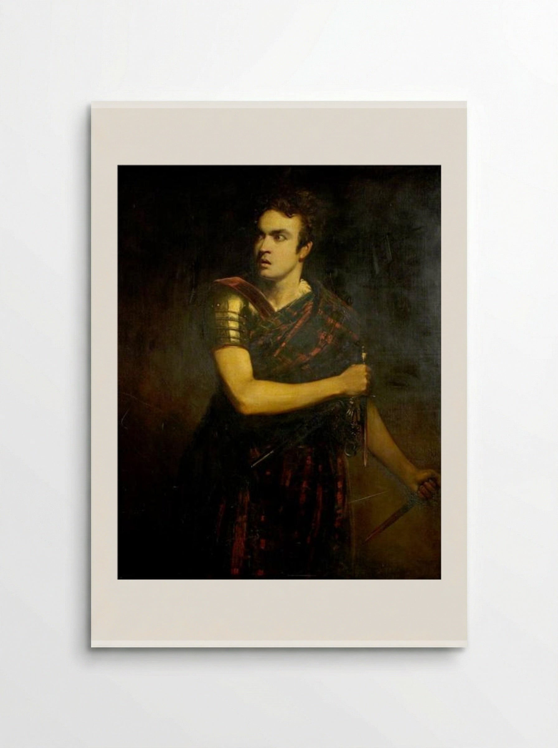 William Charles Macready as Macbeth - John Jackson - Poster