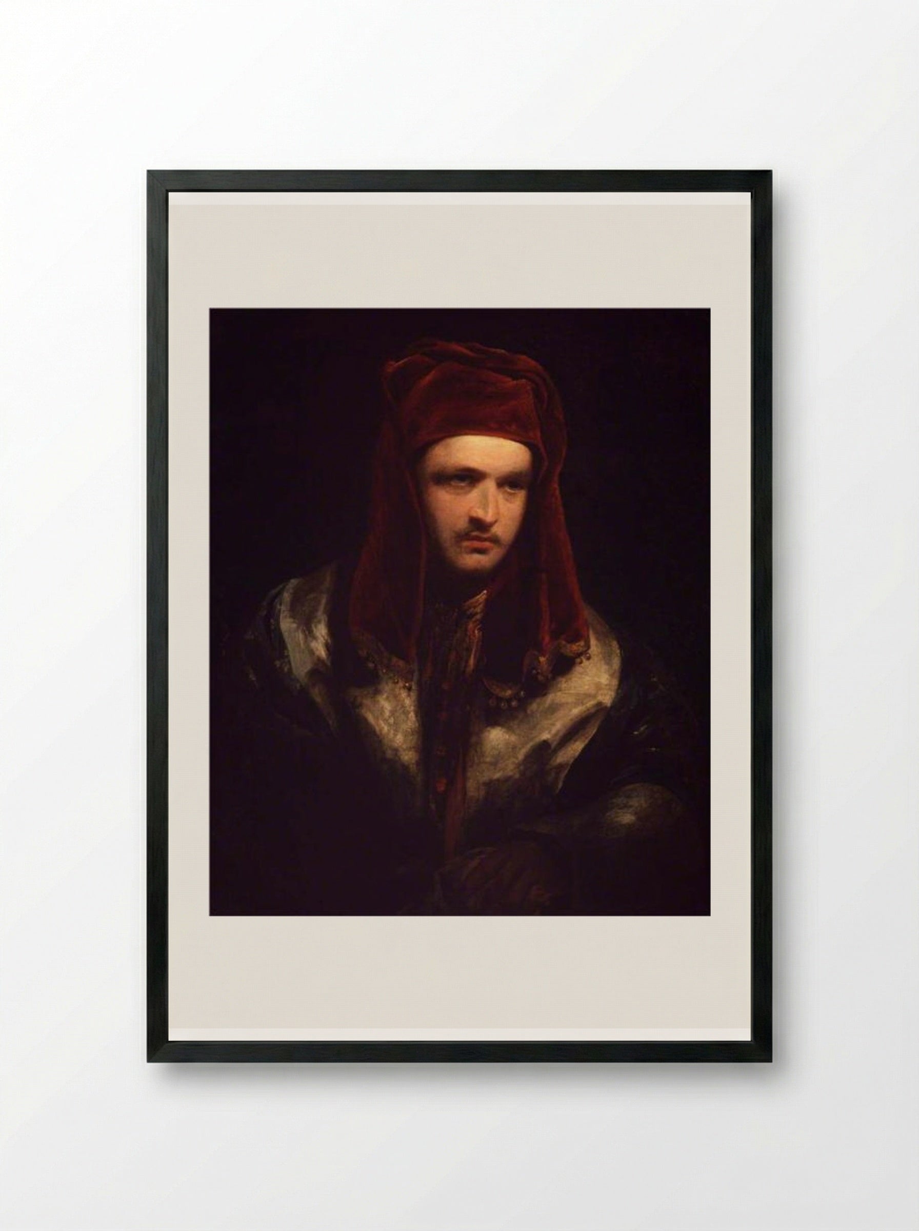 William Charles Macready - John Jackson - Framed Print Black