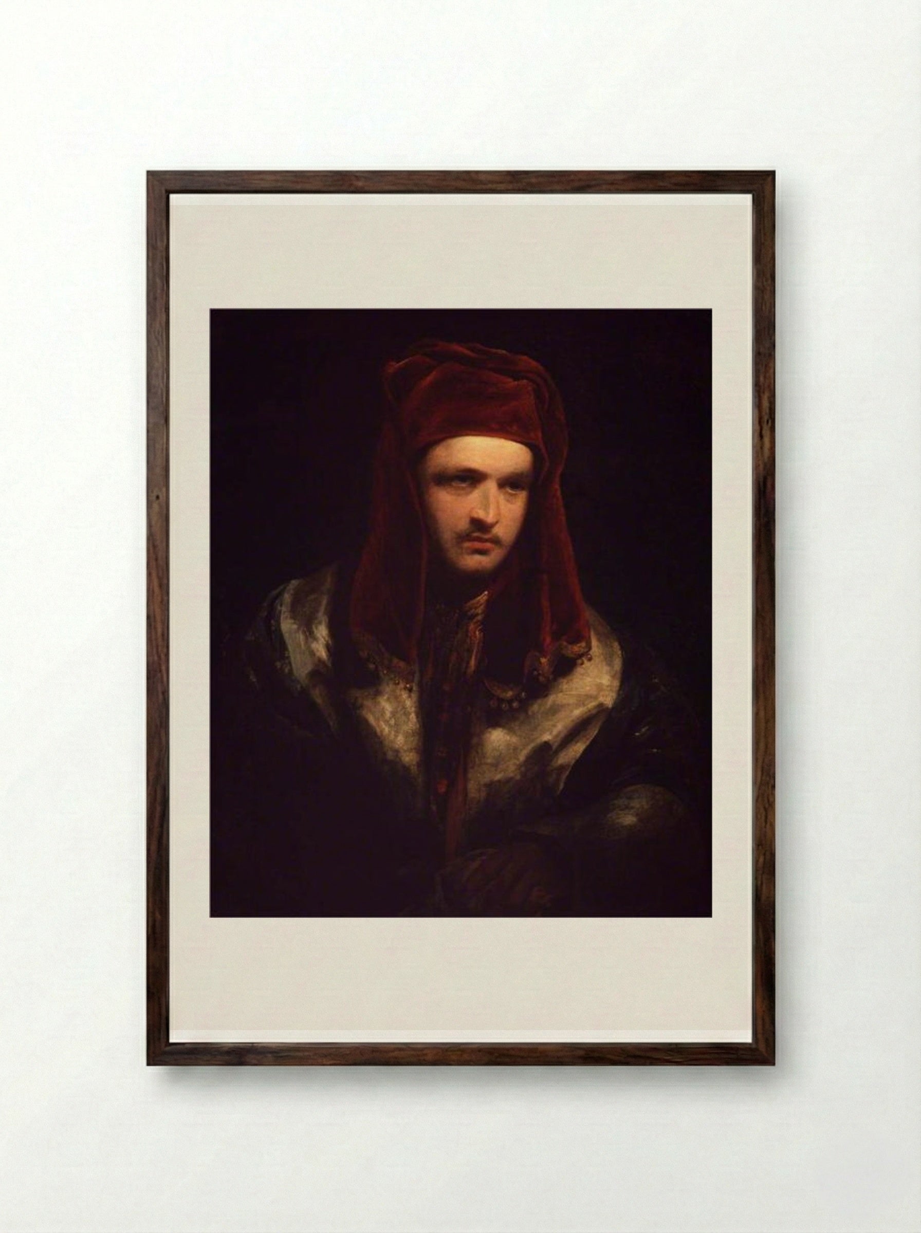 William Charles Macready - John Jackson - Framed Print Dark Wood
