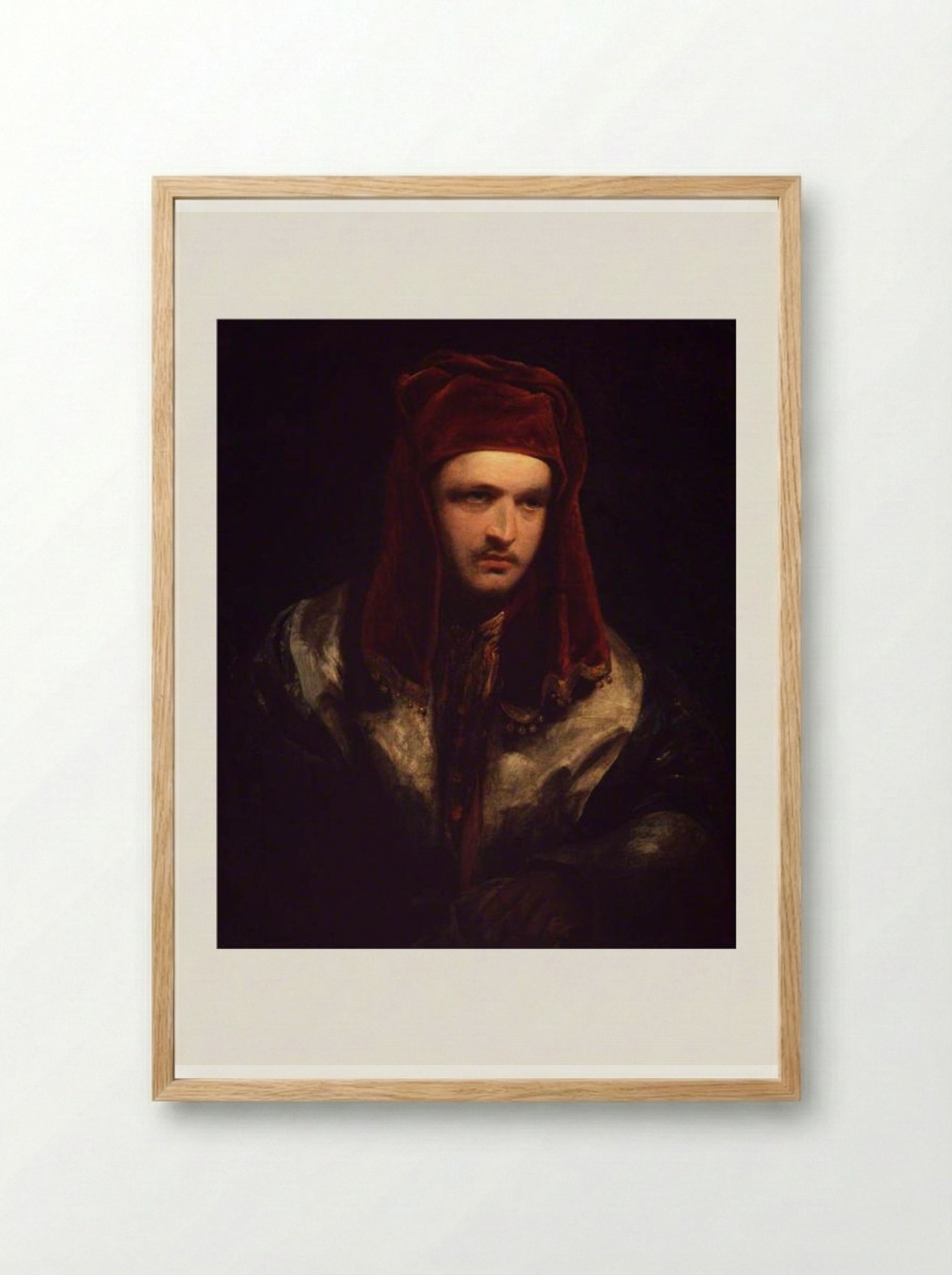 William Charles Macready - John Jackson - Framed Print Wood
