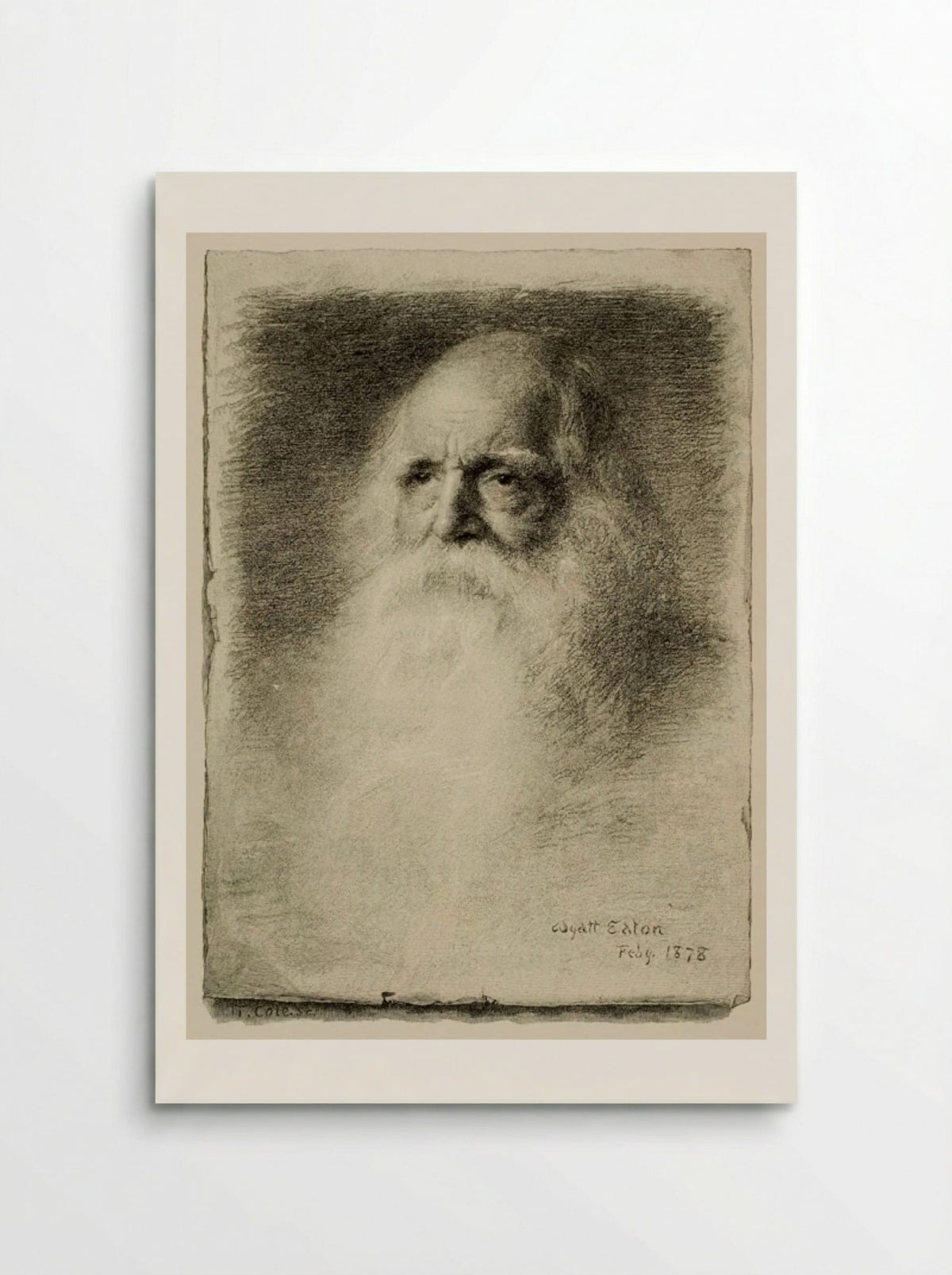 William Cullen Bryant - Timothy Cole - Poster