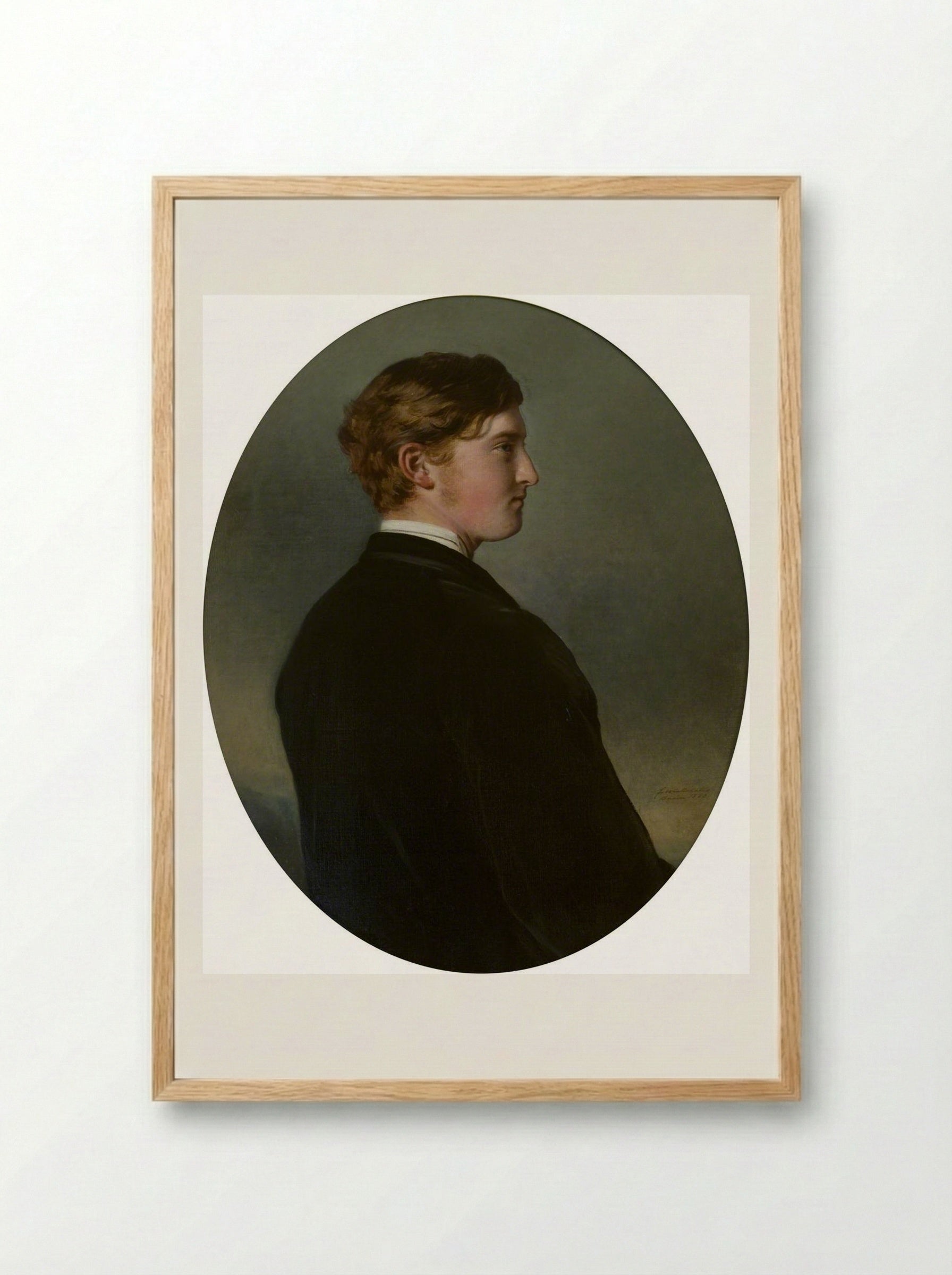 William Douglas Hamilton, 12th Duke of Hamilton - Franz Xaver Winterhalter - Framed Print Wood