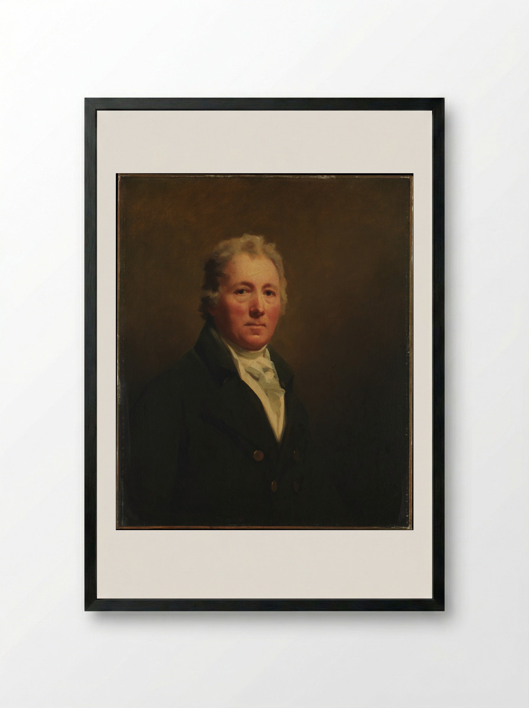 William Forsyth (1749-1814) - Sir Henry Raeburn - Framed Print Black