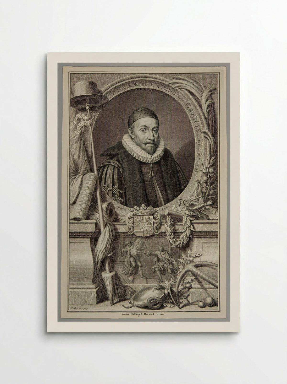 William I of Nassau, Prince of Orange - Pieter Tanjé - Poster