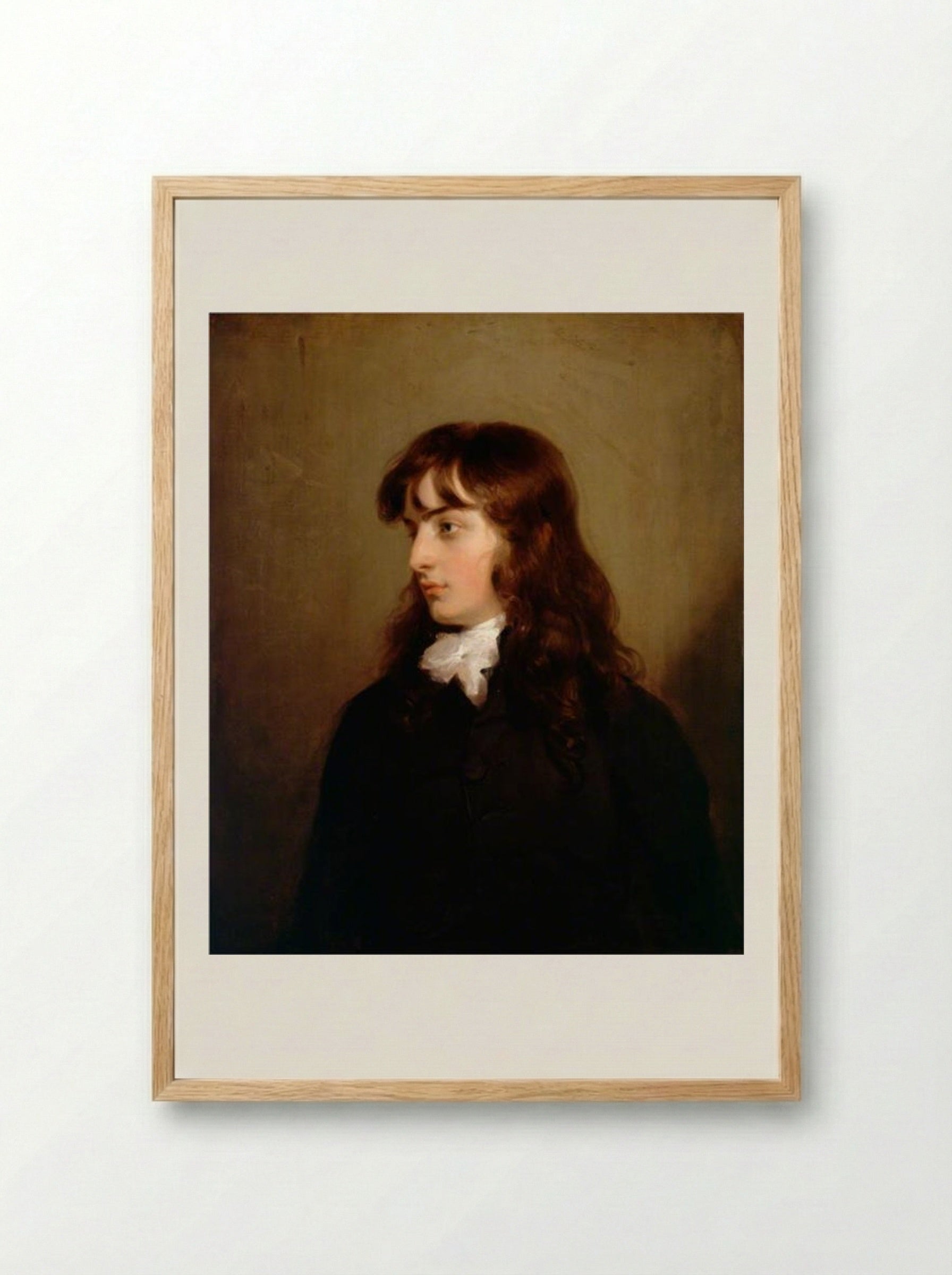 William Linley - Sir Thomas Lawrence - Framed Print Wood