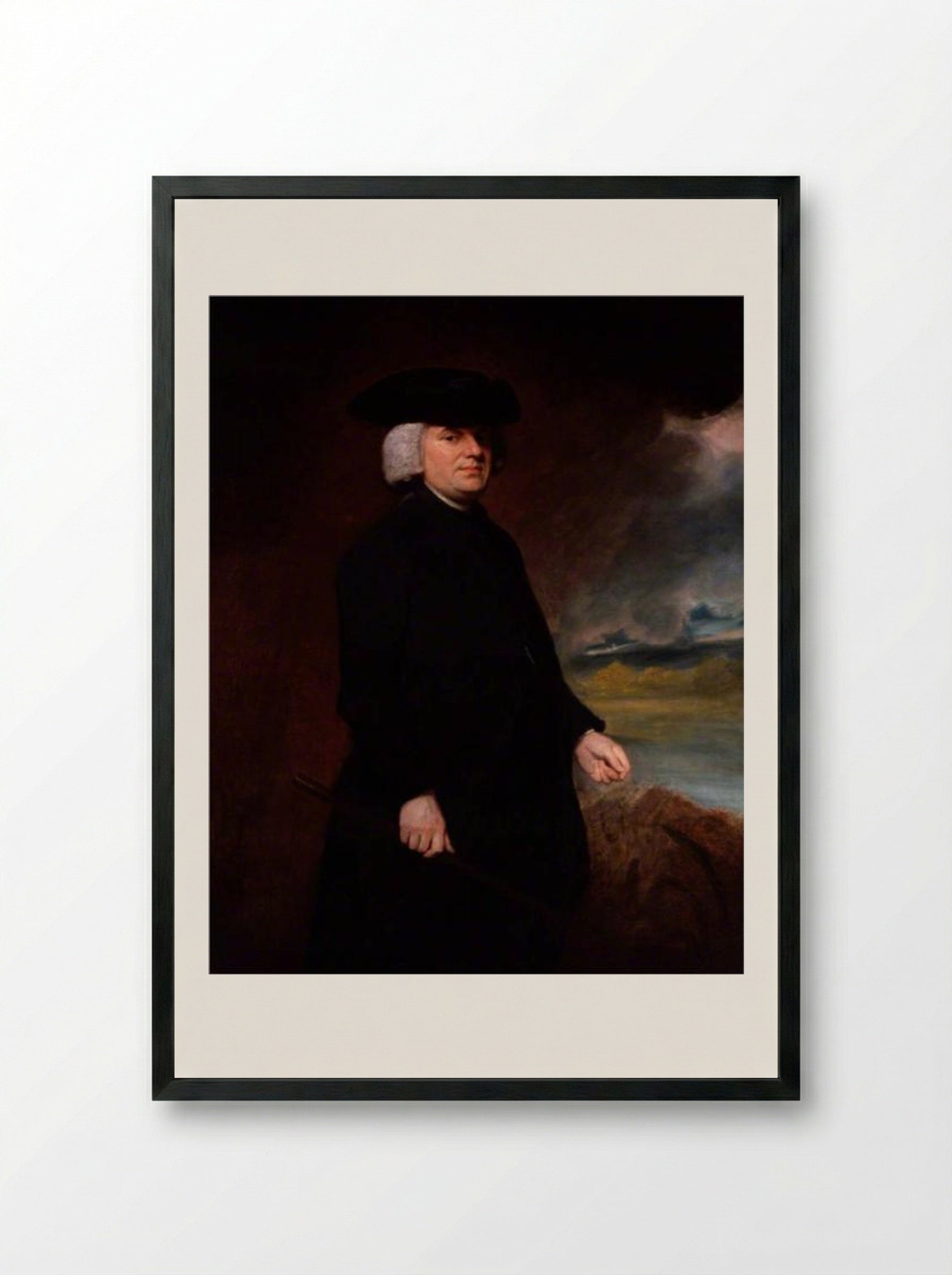 William Paley - George Romney - Framed Print Black