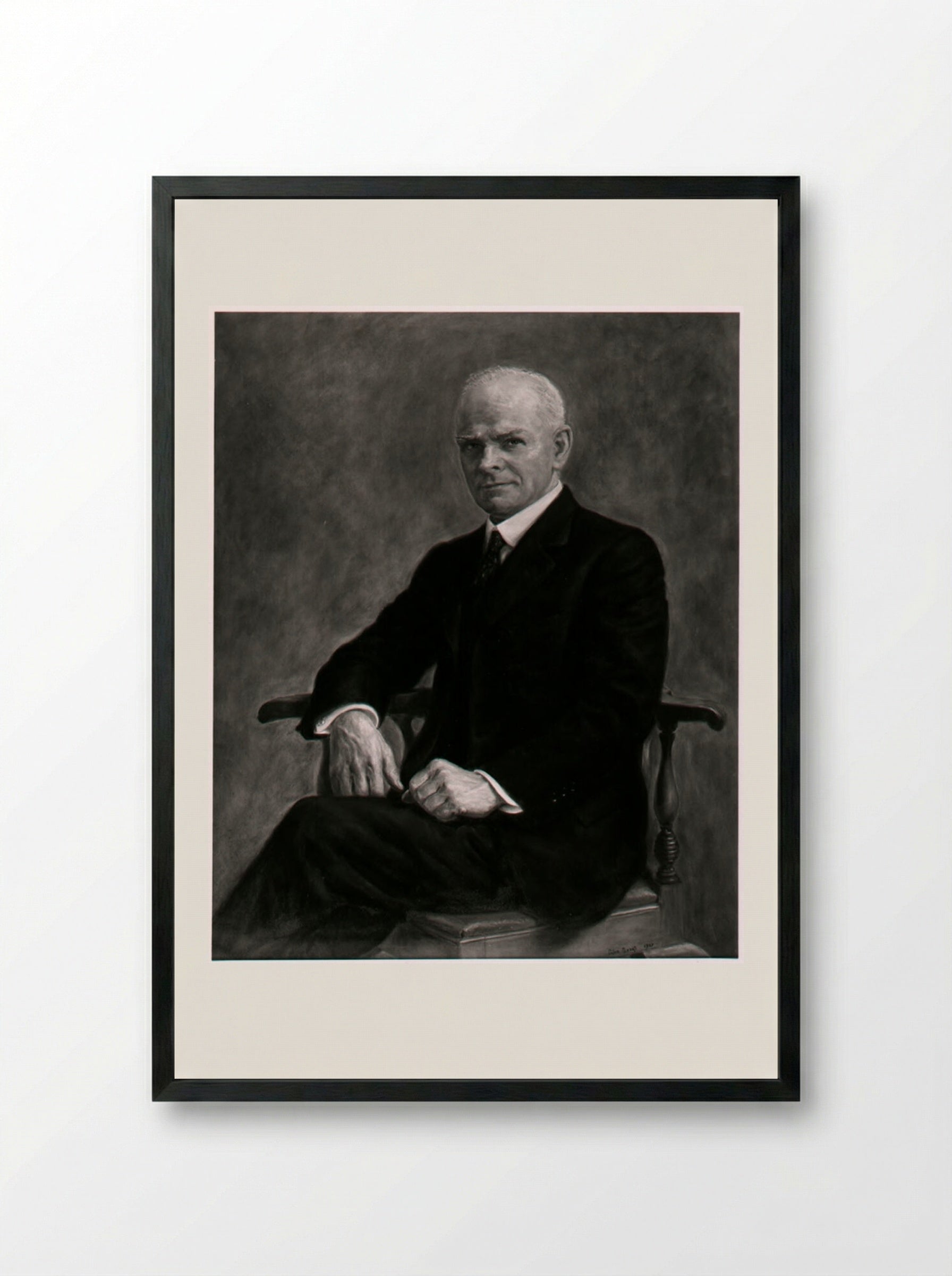 William Parker Cooke - Pietro Pezzati - Framed Print Black
