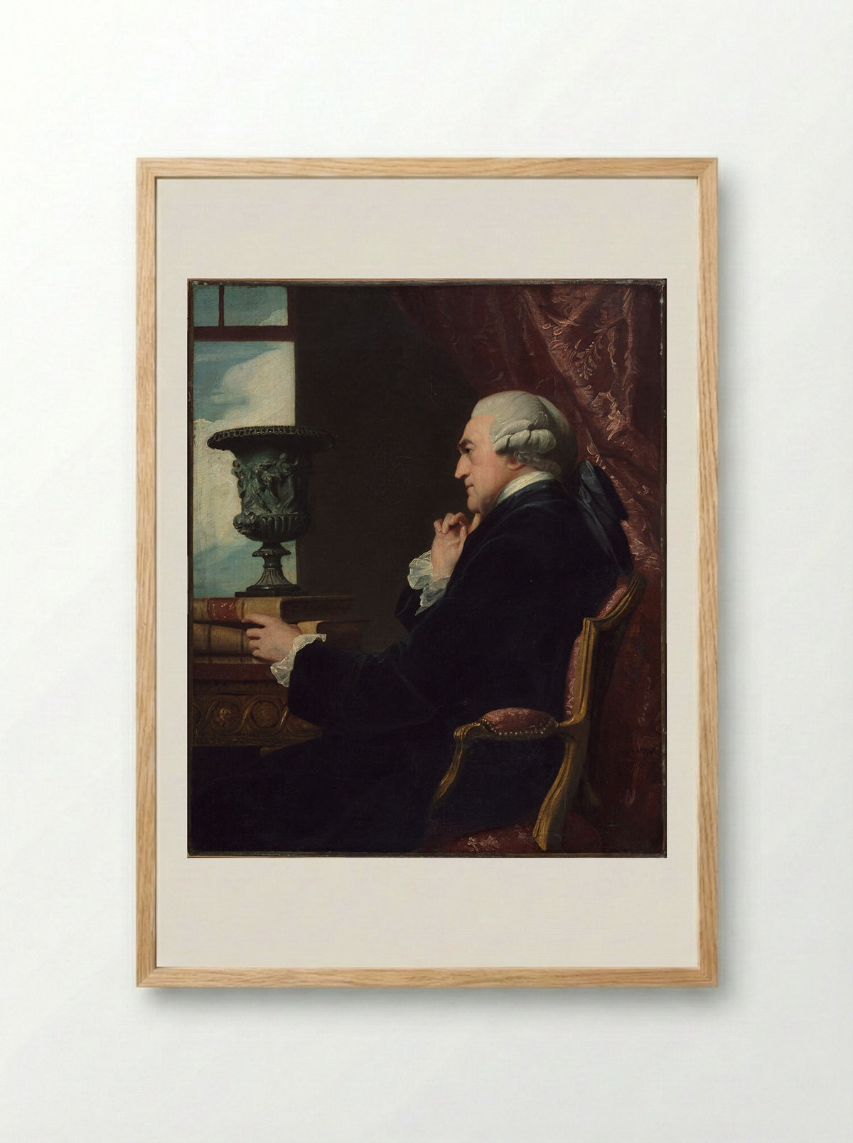 William Ponsonby, 2nd Earl of Bessborough - John Singleton Copley - Framed Print Wood