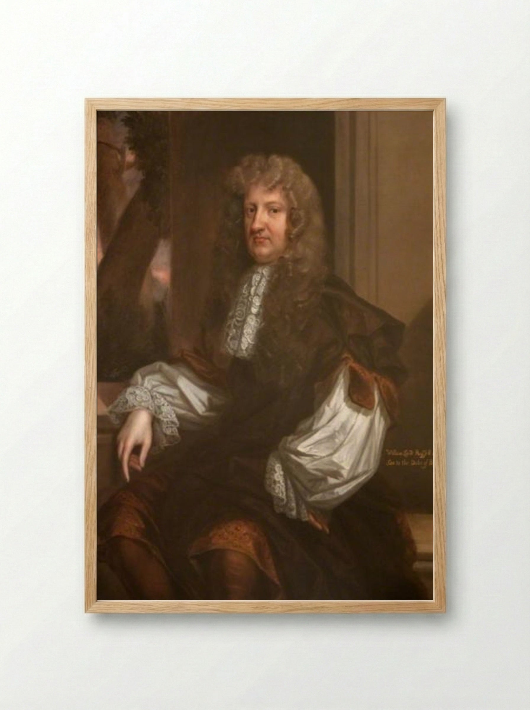 William Russell, Lord Russell - John Riley - Framed Print Wood