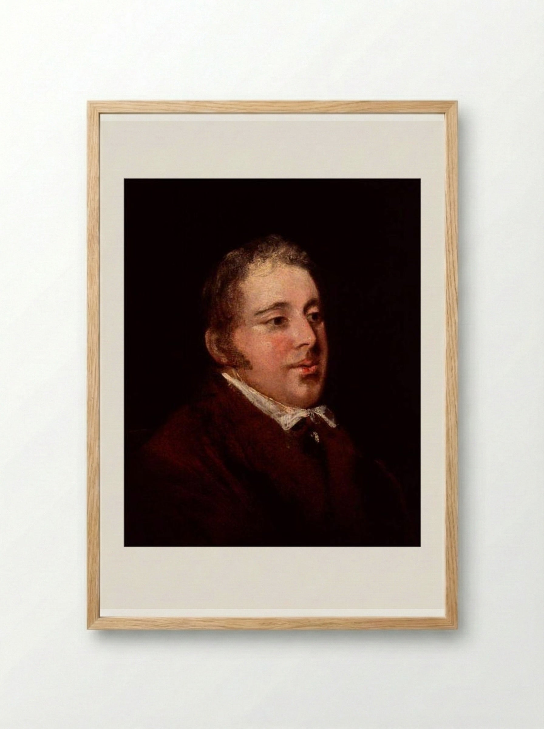 William Seguier - John Jackson - Framed Print Wood