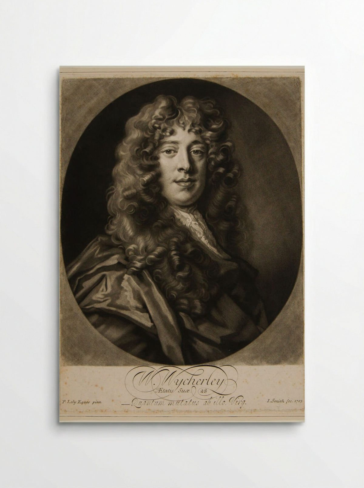 William Wycherley - John Smith - Poster