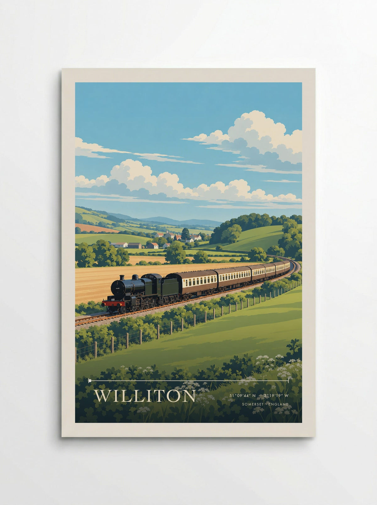 Williton, Somerset | Travel Poster - Poster