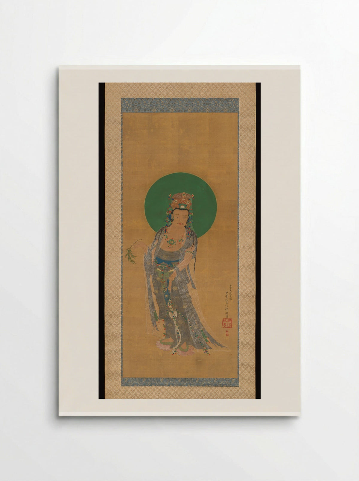 Willow Kannon - Sakai Hōitsu - Poster