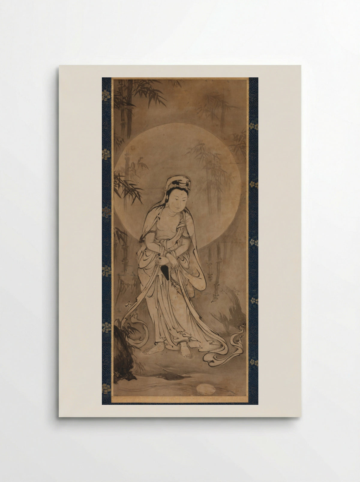 Willow-and-Moon Kannon (Yōryū Kannon) - Gakuō Zōkyū - Poster