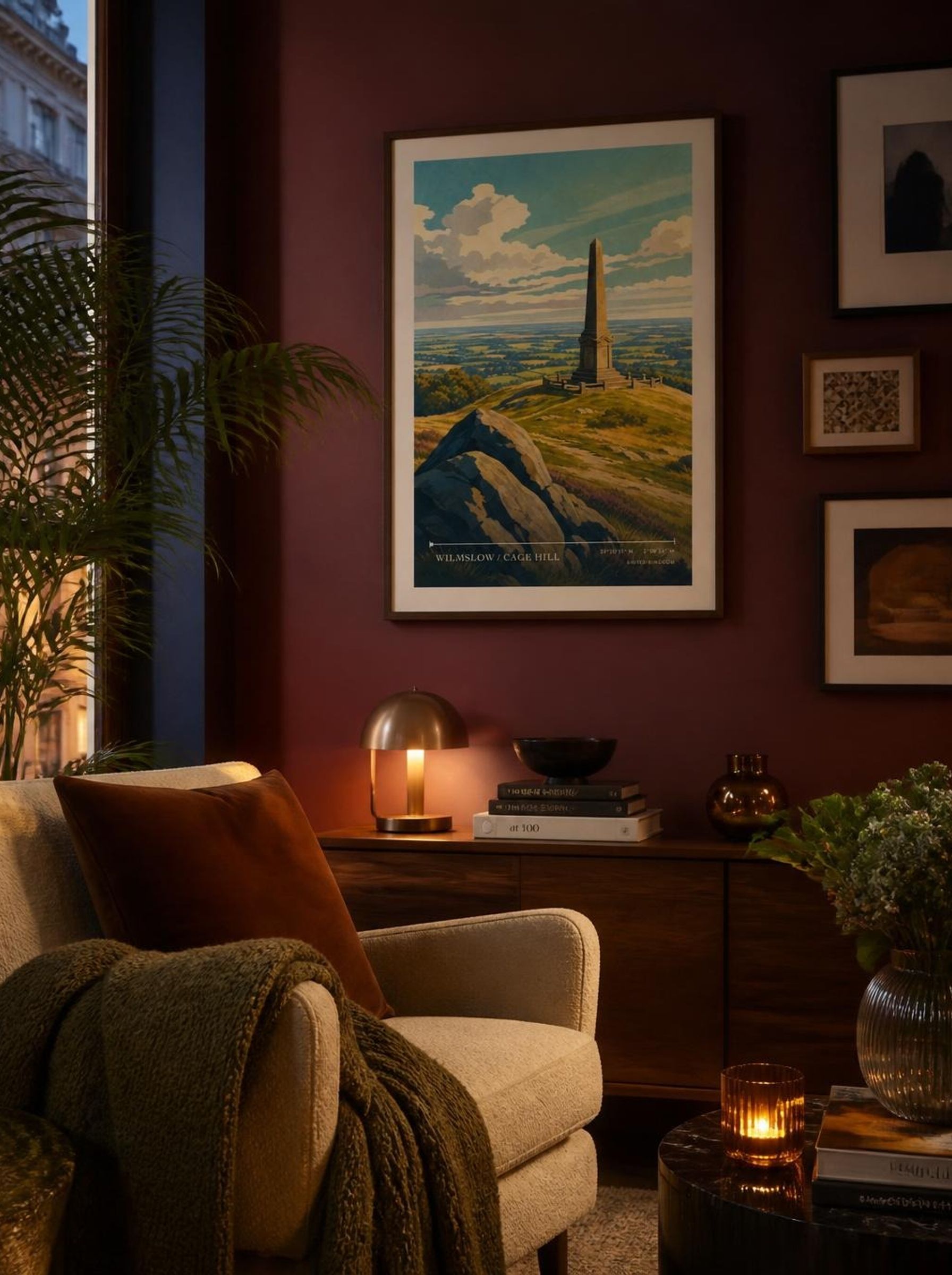 Wilmslow / Cage Hill United Kingdom Travel Poster - Lifestyle