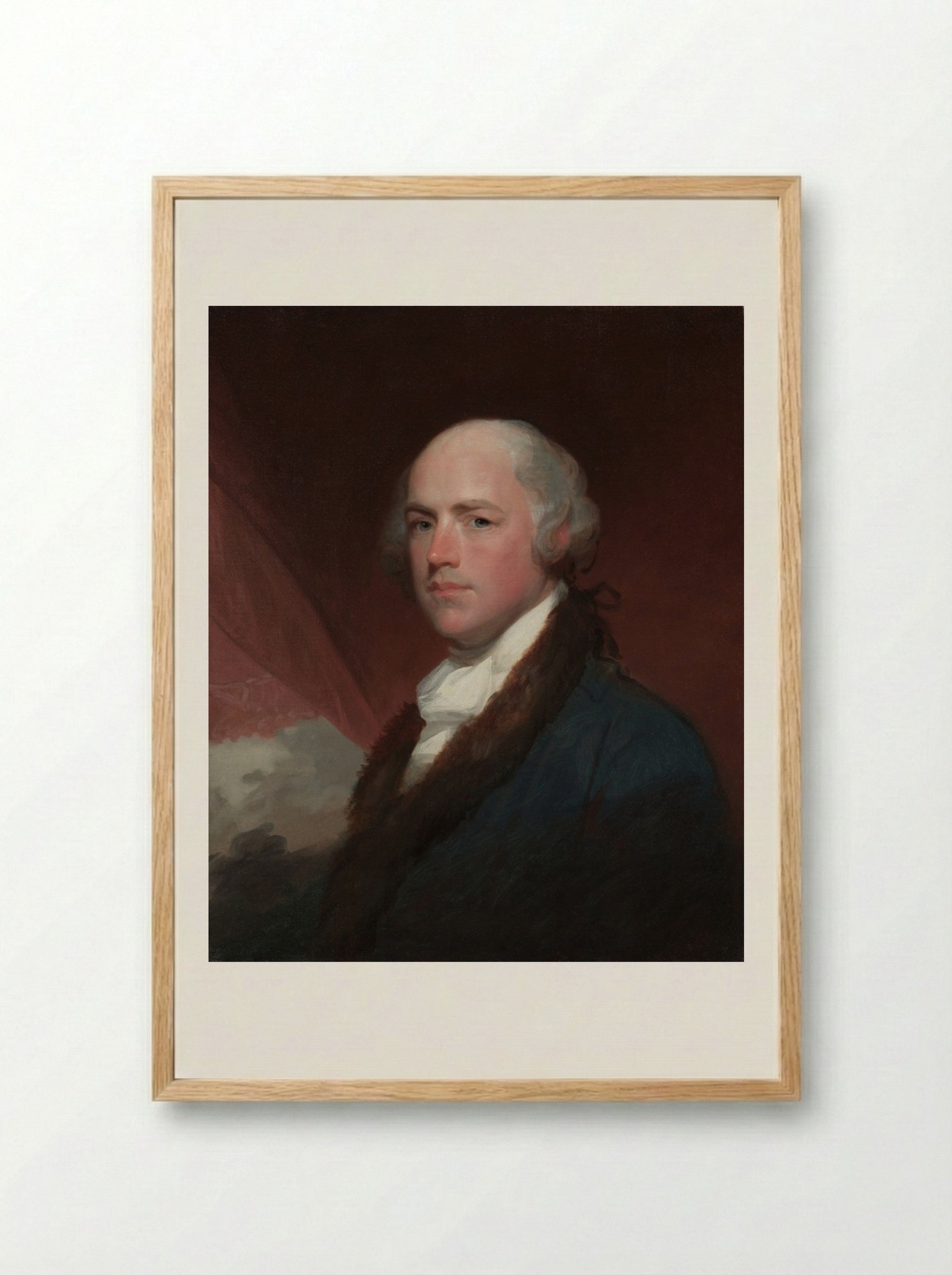 Wilson Cary Nicholas - Gilbert Stuart - Framed Print Wood
