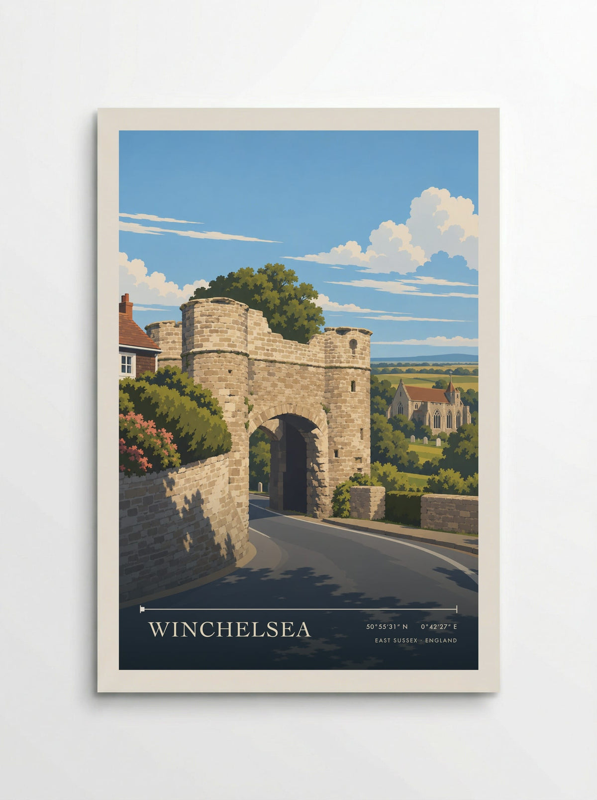 Winchelsea, East Sussex | Travel Poster - Poster