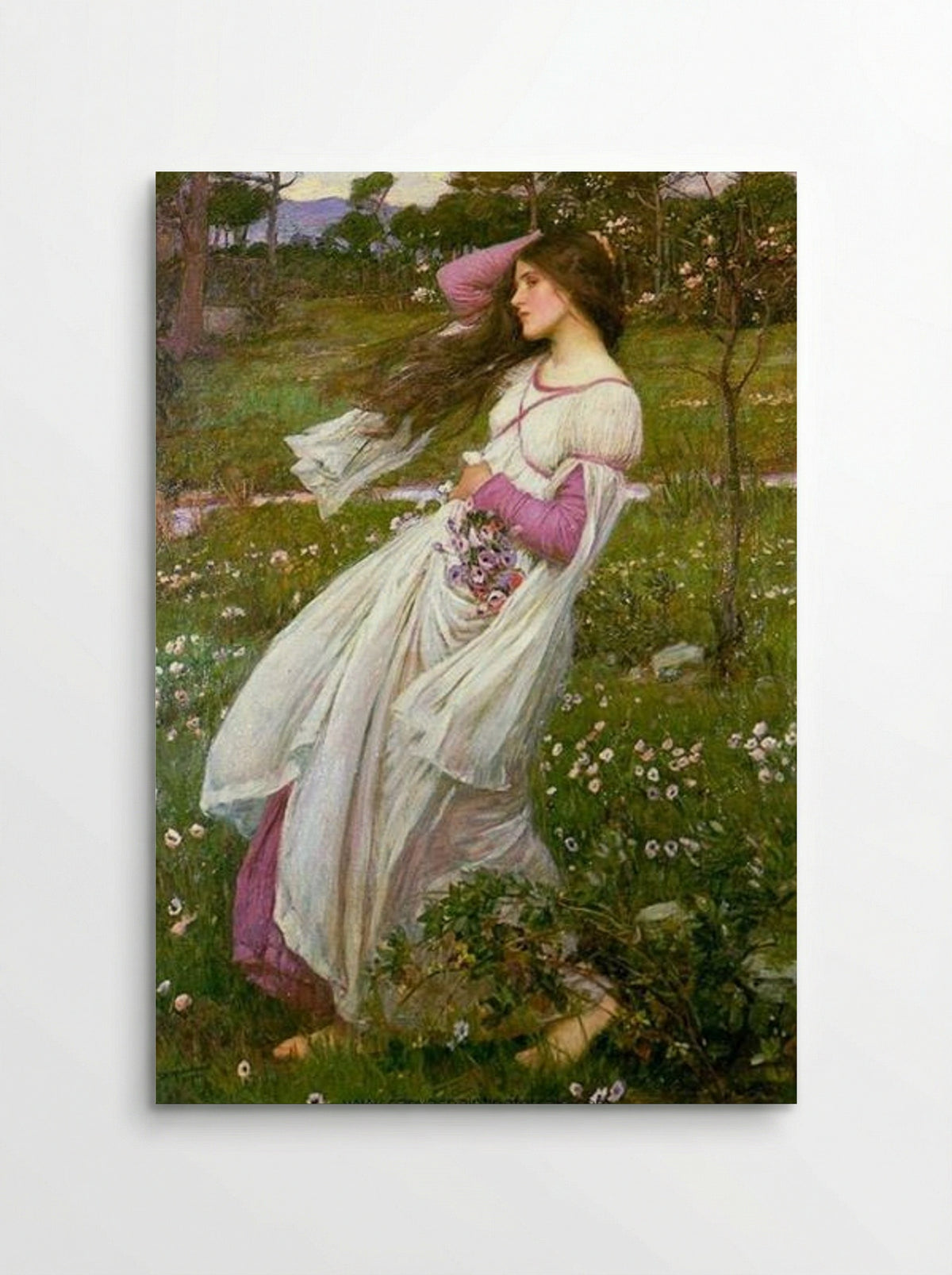 Windflowers - John William Waterhouse - Poster