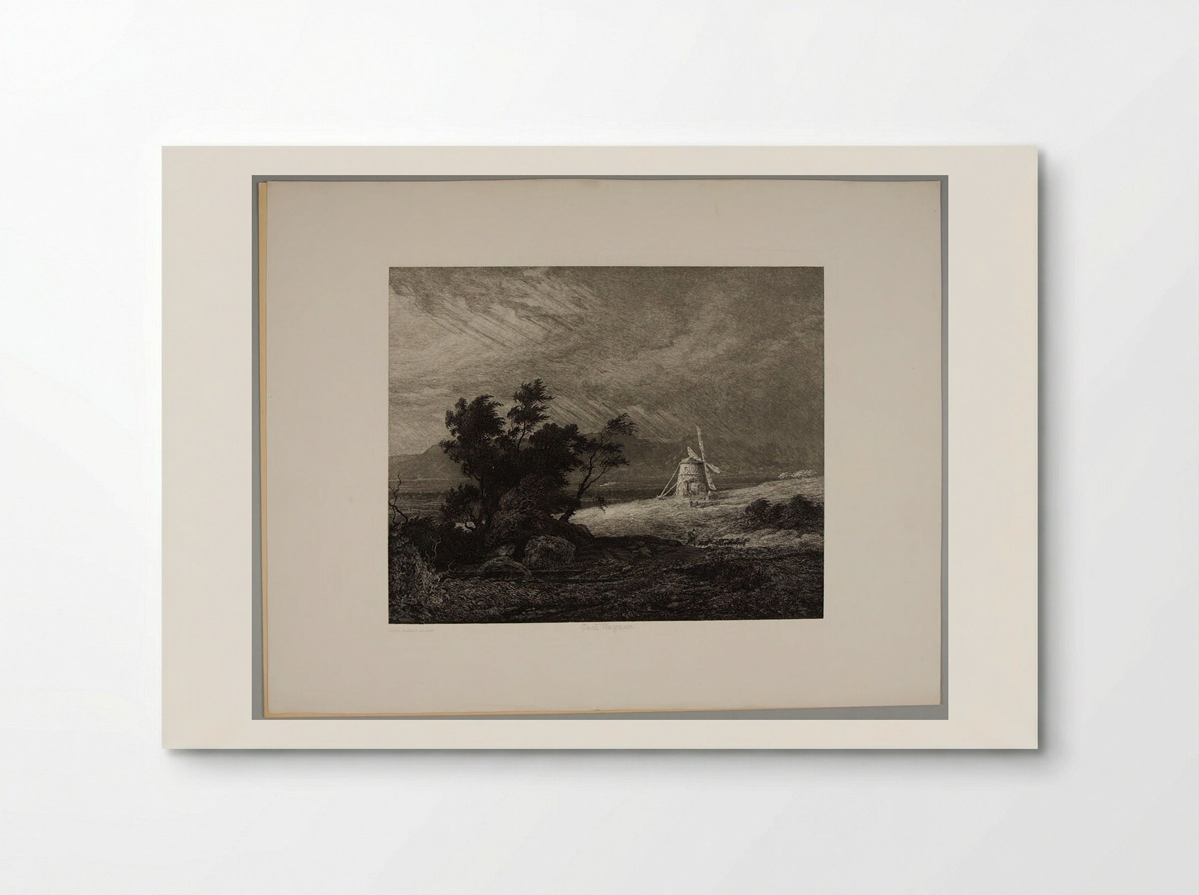 Windmill - Carl Wagner - Poster