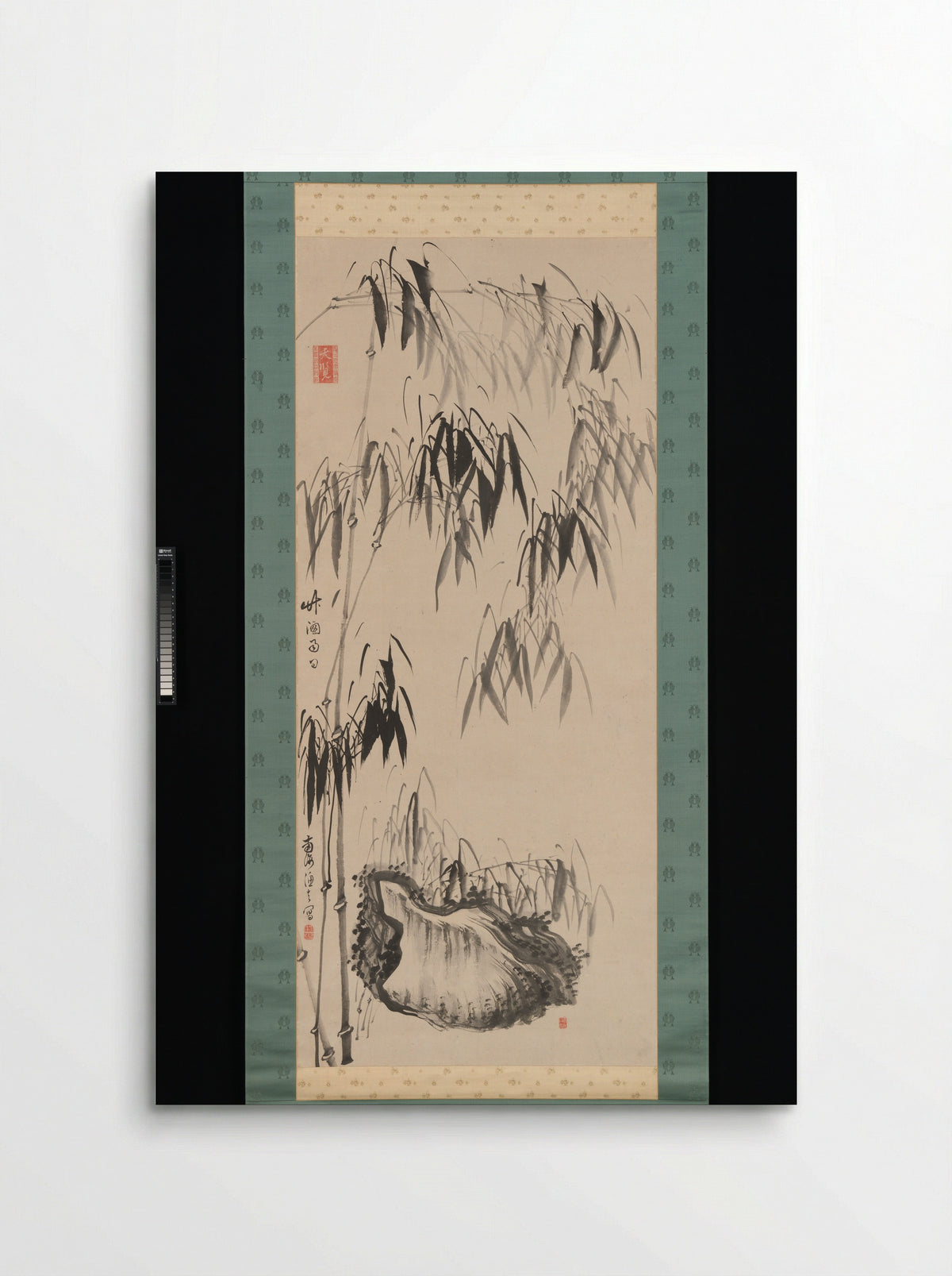 Window onto Bamboo on a Rainy Day - Gion Nankai - Poster