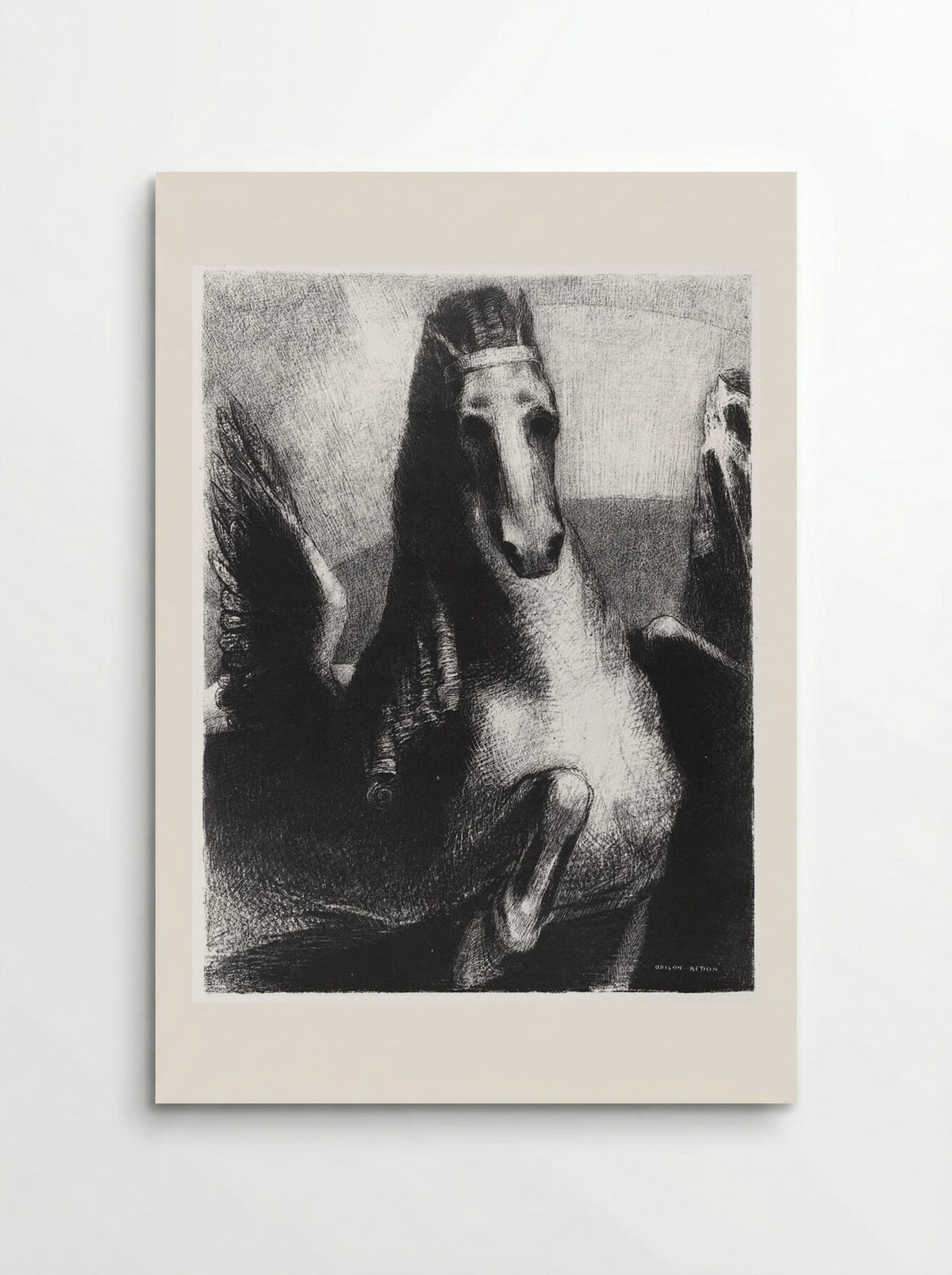 Wing (Pegasus) - Odilon Redon - Poster