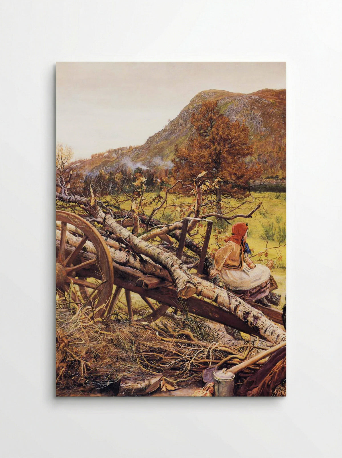 Winter Fuel - John Everett Millais - Poster