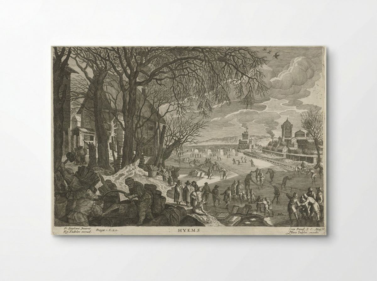 Winter (Hyems) - Aegidius Sadeler (II) - Poster