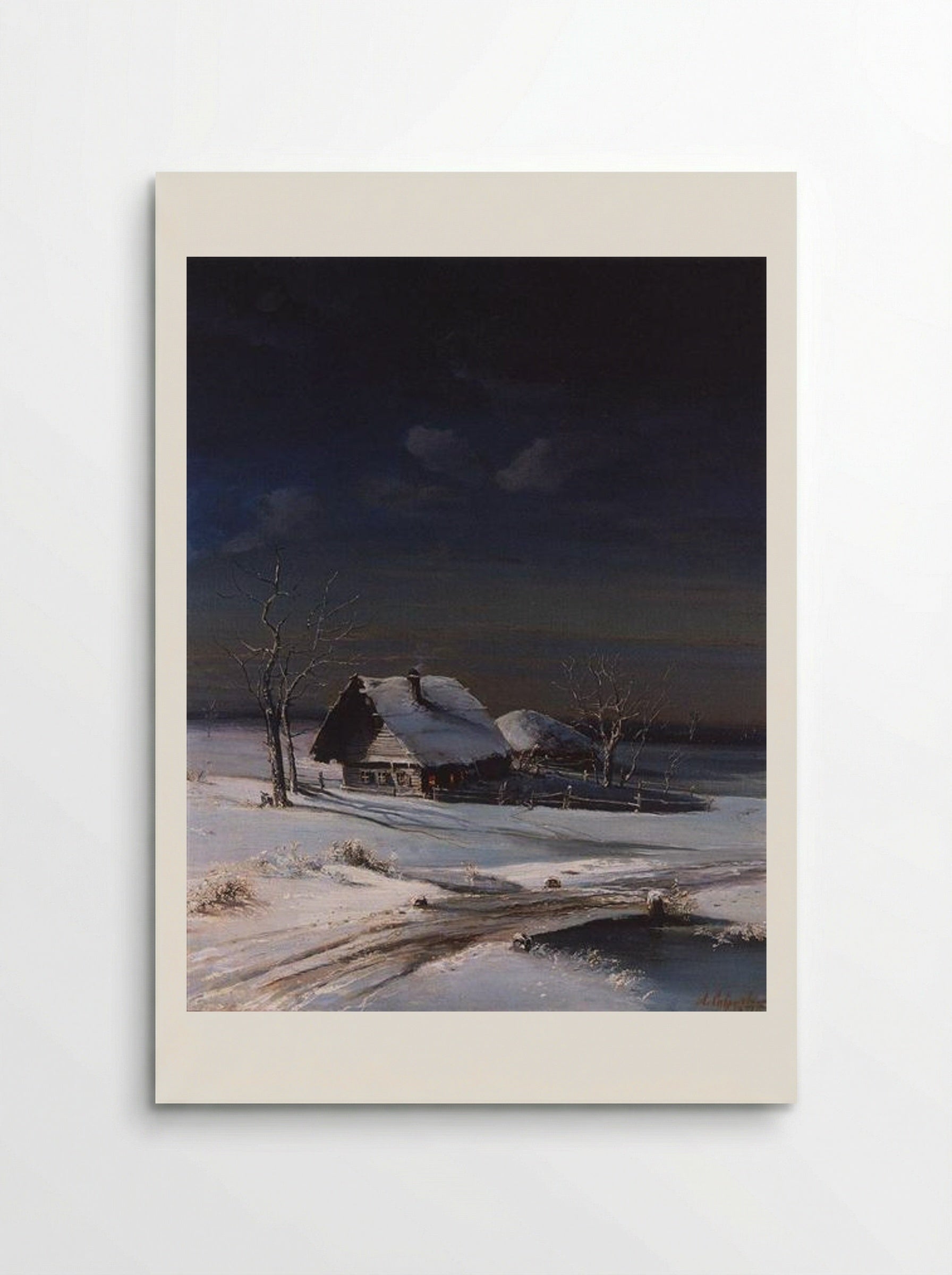 Winter Landscape - Aleksey Savrasov - Poster
