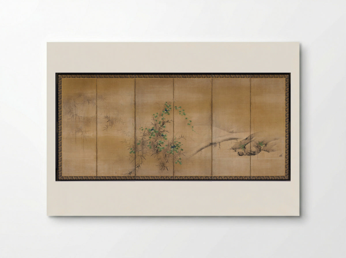 Winter and Summer Flowers - Kaihō Yūshō - Poster