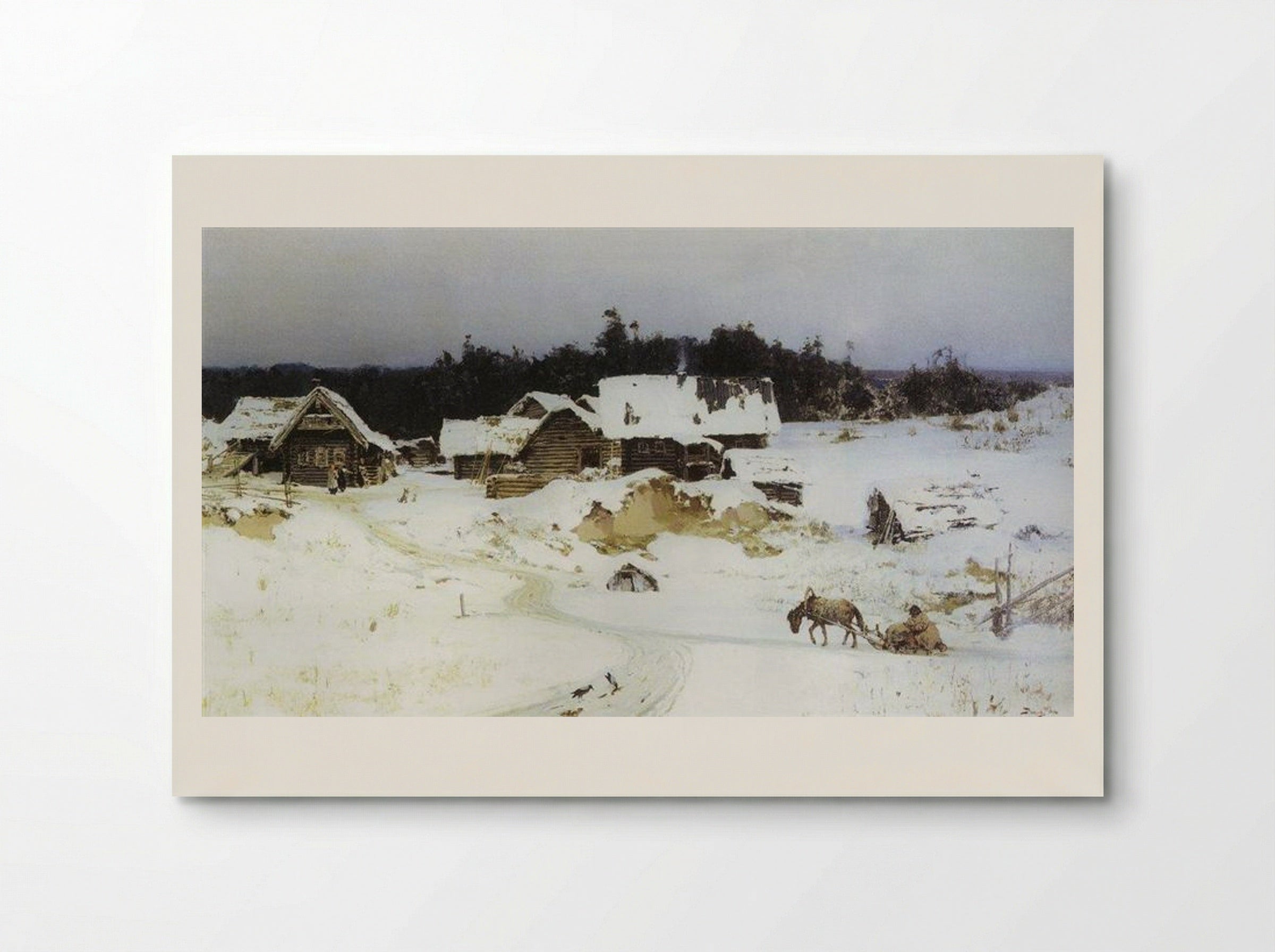Winter. Imochentsy - Vasily Polenov - Poster