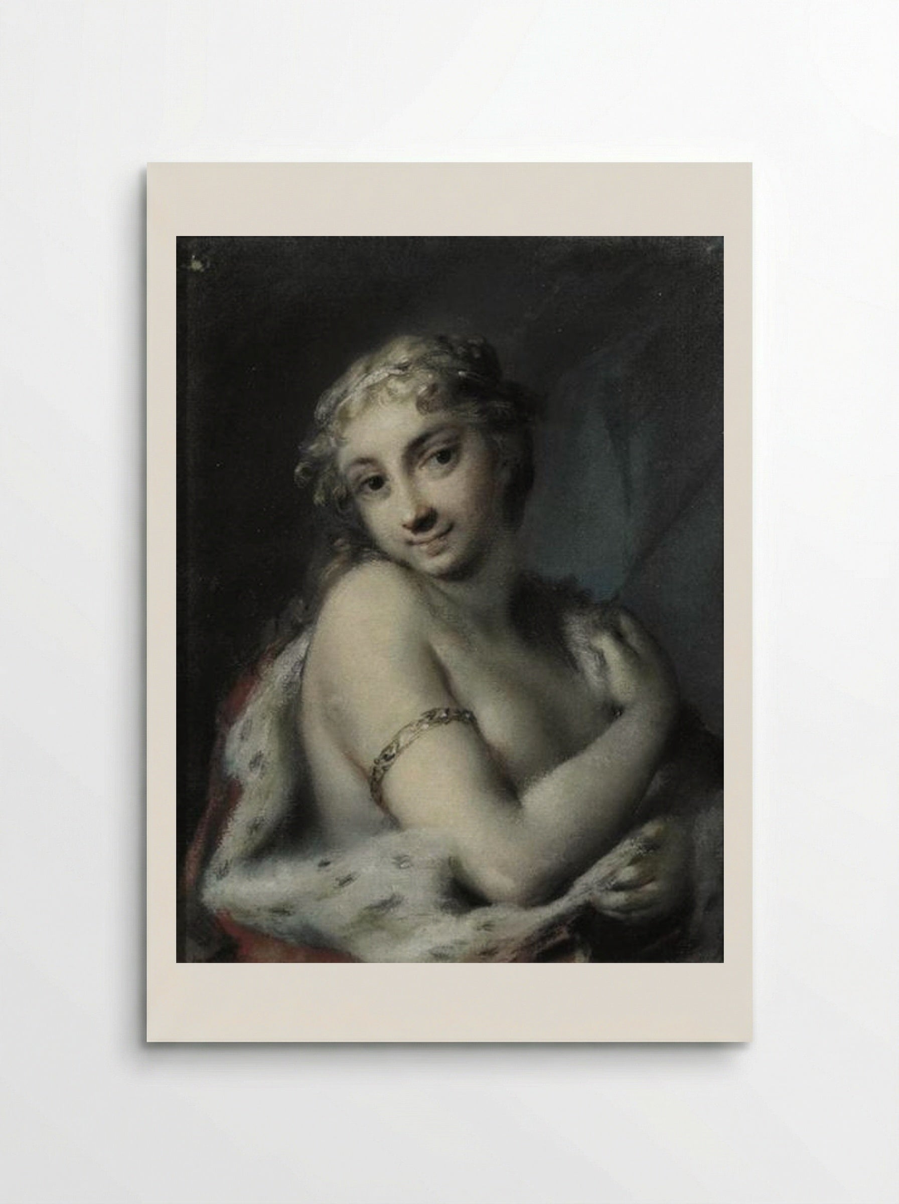 Winter - Rosalba Carriera - Poster