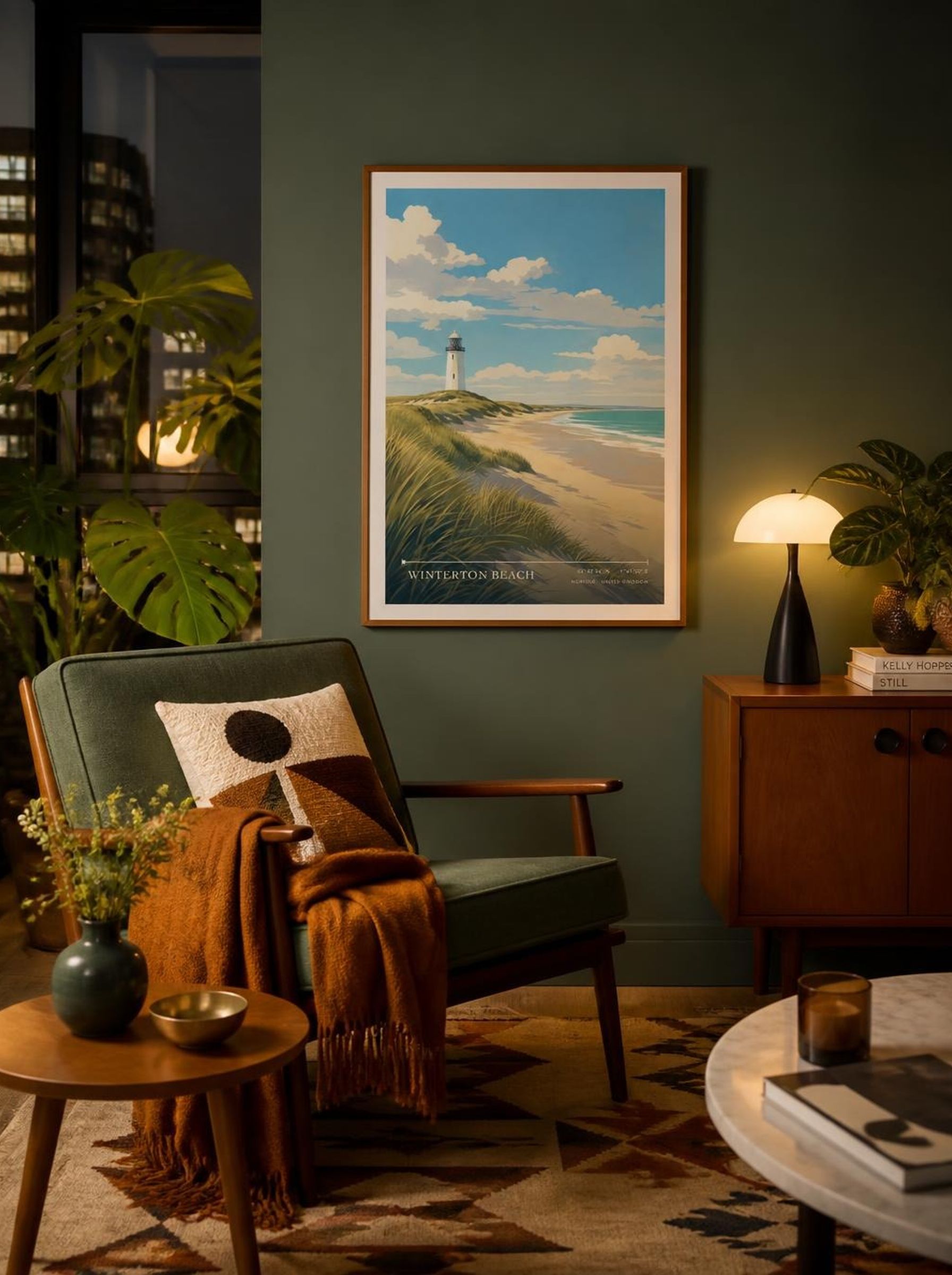 Winterton Beach Norfolk United Kingdom Travel Poster - Lifestyle