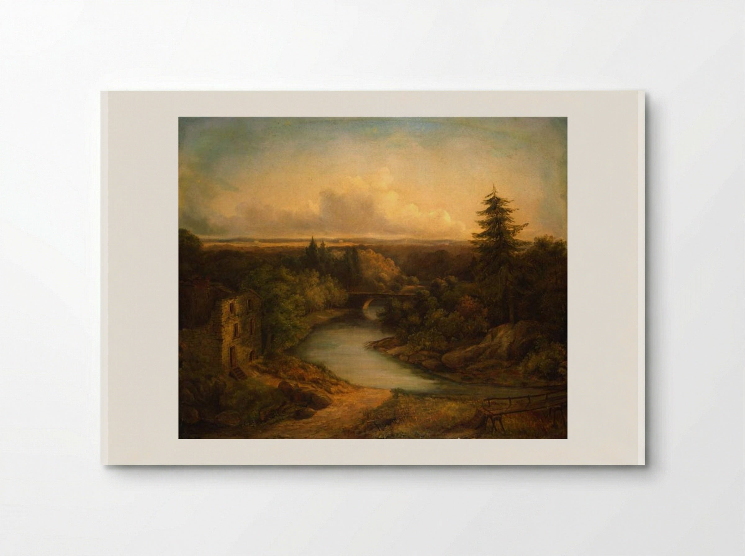 Wissahickon Creek - Thomas Sully - Poster
