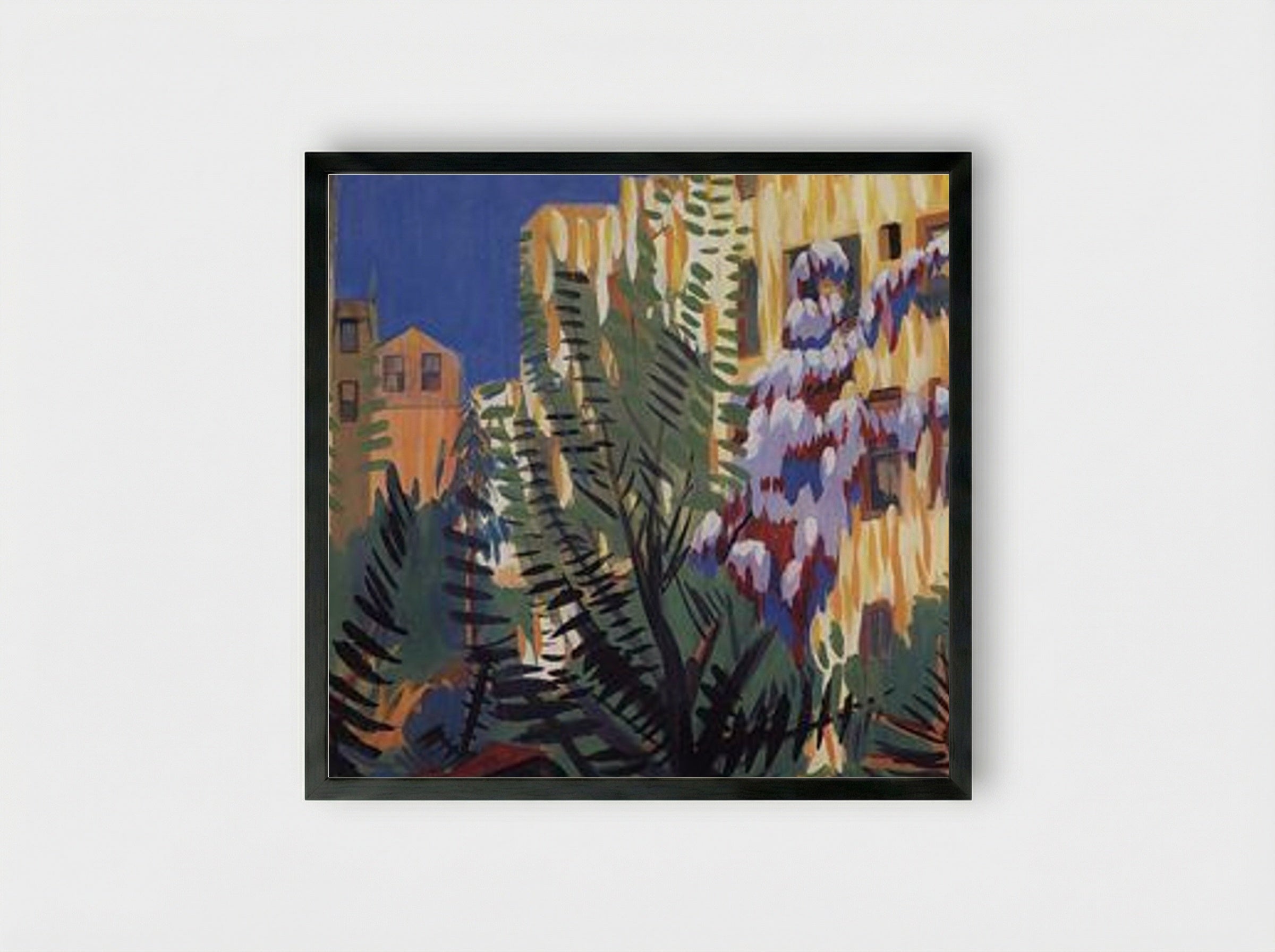 Wisteria - Martiros Saryan - Framed Print Black
