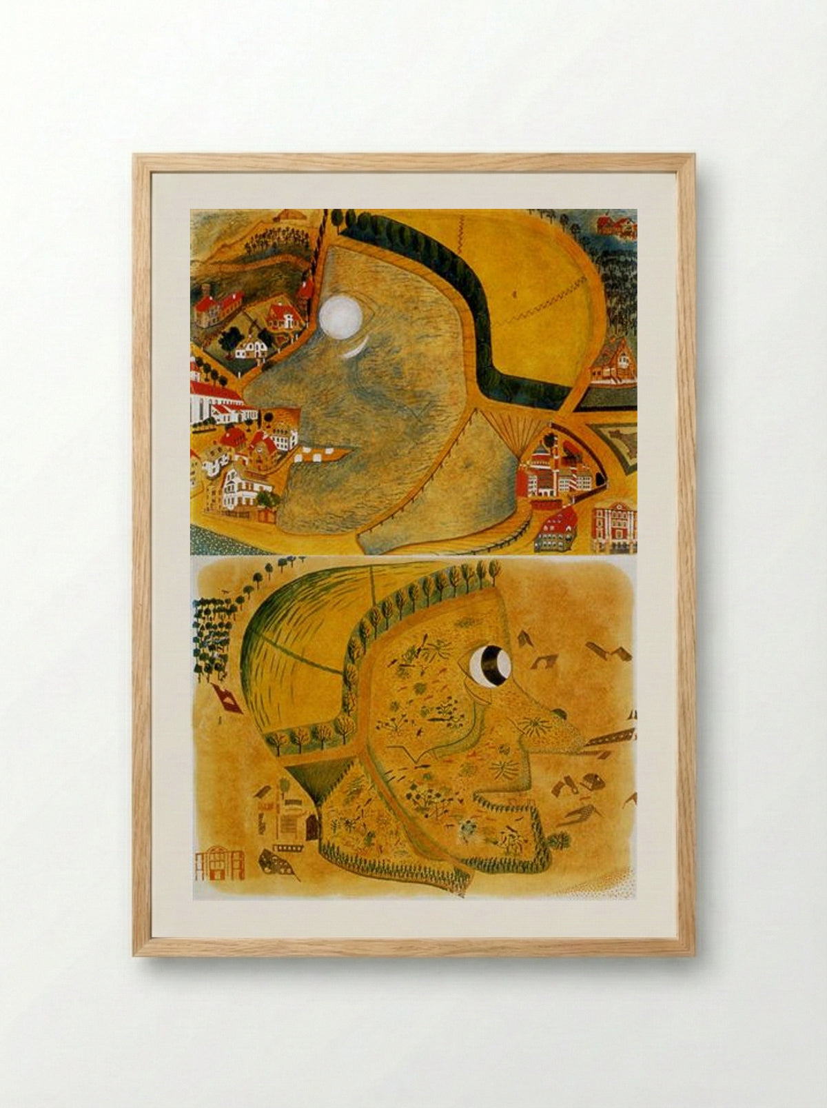 Witch's Head - August Natterer - Framed Print Wood