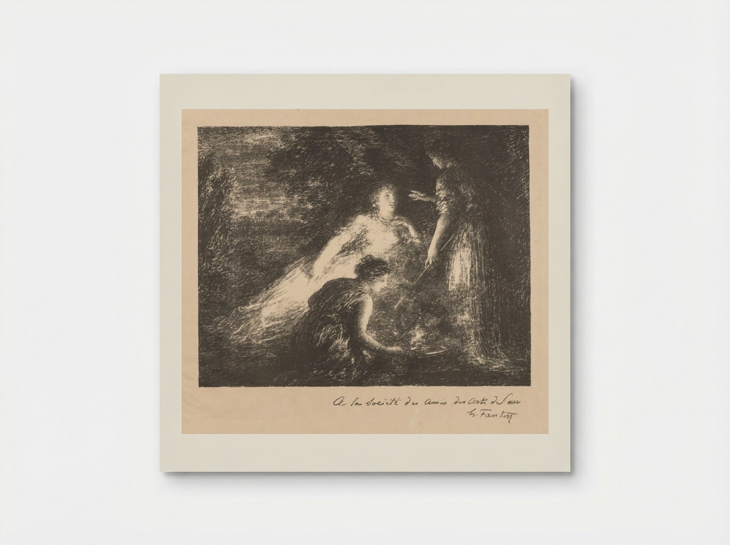 Witchcraft - Henri Fantin-Latour - Poster