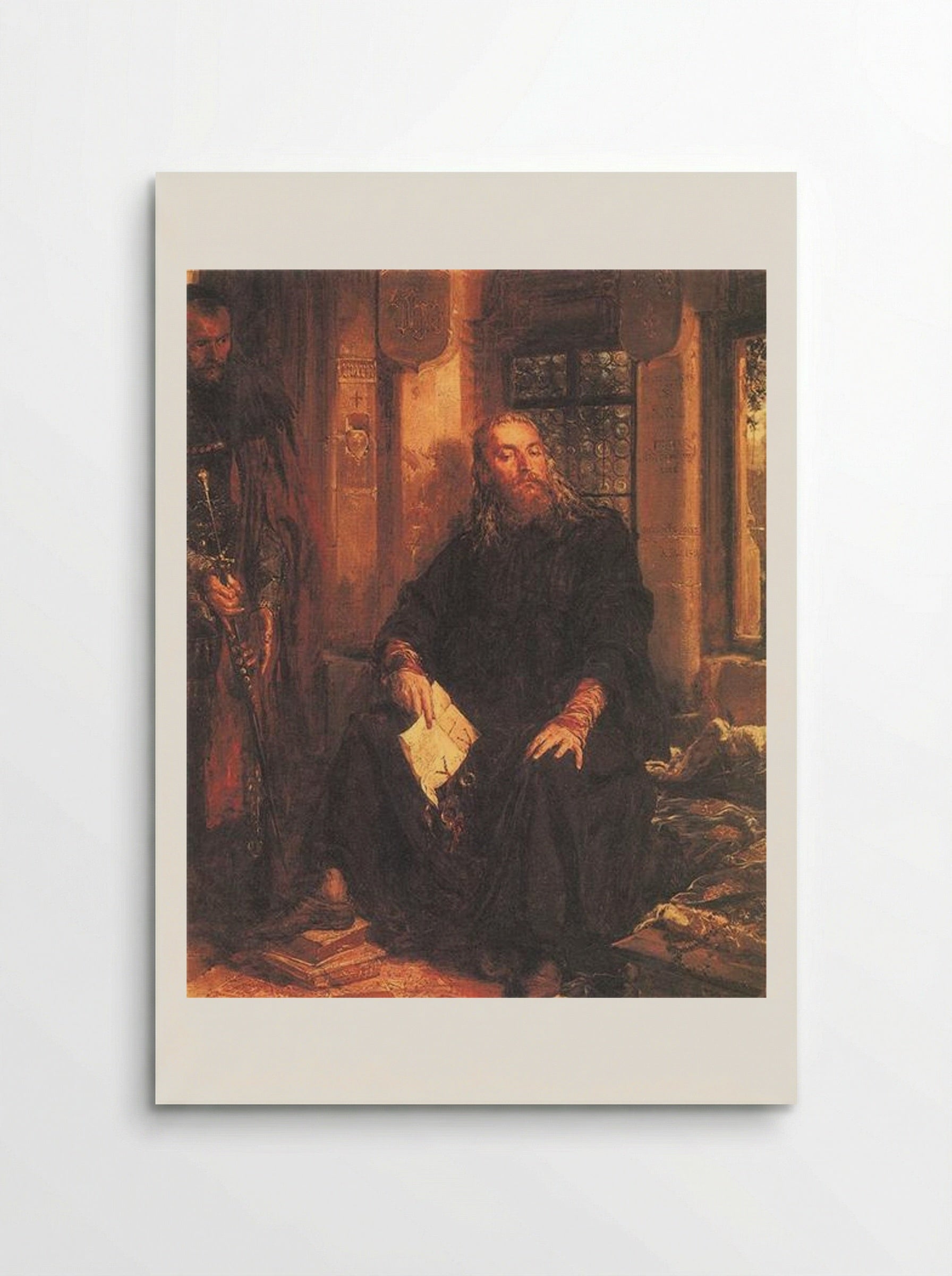 Wladyslaw the White in Dijon - Jan Matejko - Poster